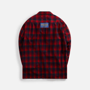Margiela x Pendleton Check Wool Shirt - Red