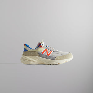 Ronnie Fieg & MSG for New Balance Made in USA 990V6 - Antique White / Scarlet