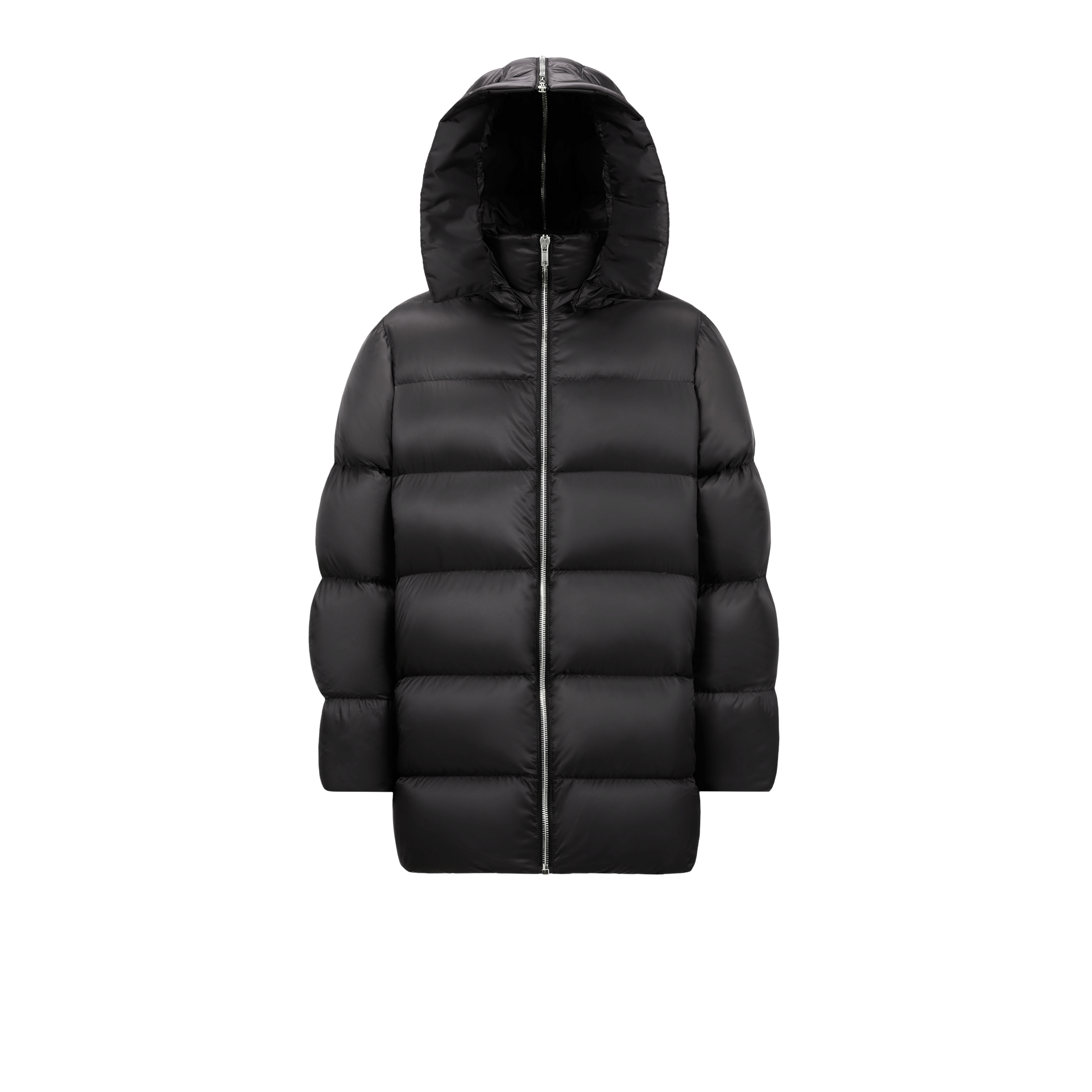 Moncler x Rick Owens Hooded Cyclopic Coat - Black