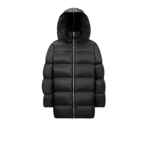 Moncler x Rick Owens Hooded Cyclopic Coat - Black