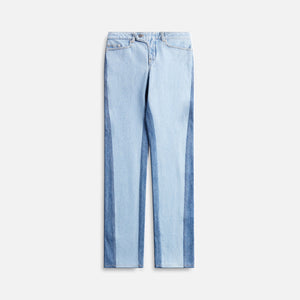 Mugler Paneled Denim - Blue