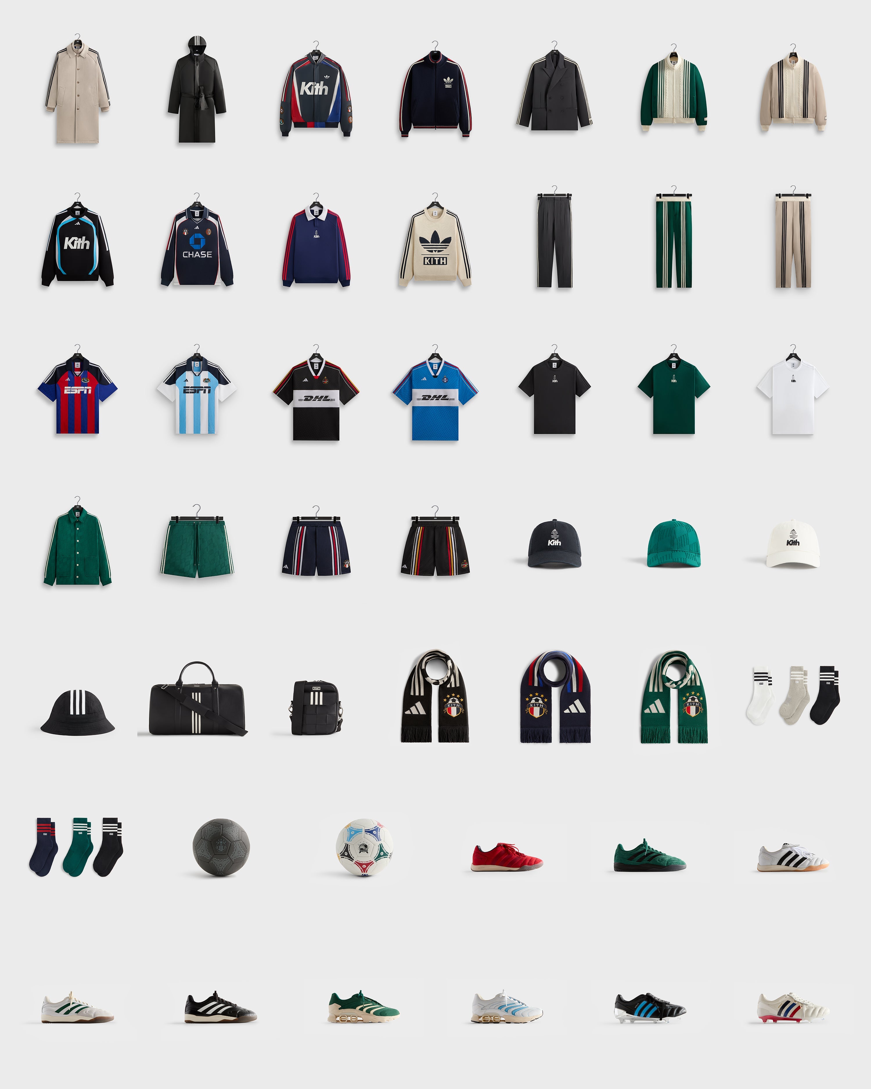 【限定コラボ】KITH × ADIDAS FOOTBALL ニットセーター Kith for adidas Football Knit Sweater - Chalk White – Kith