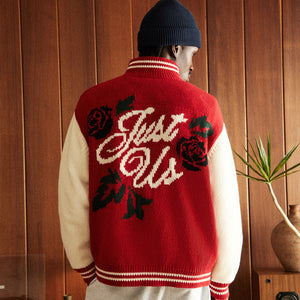 Kith Wyona Full Zip Varsity Sweater - Fame – Kith Europe