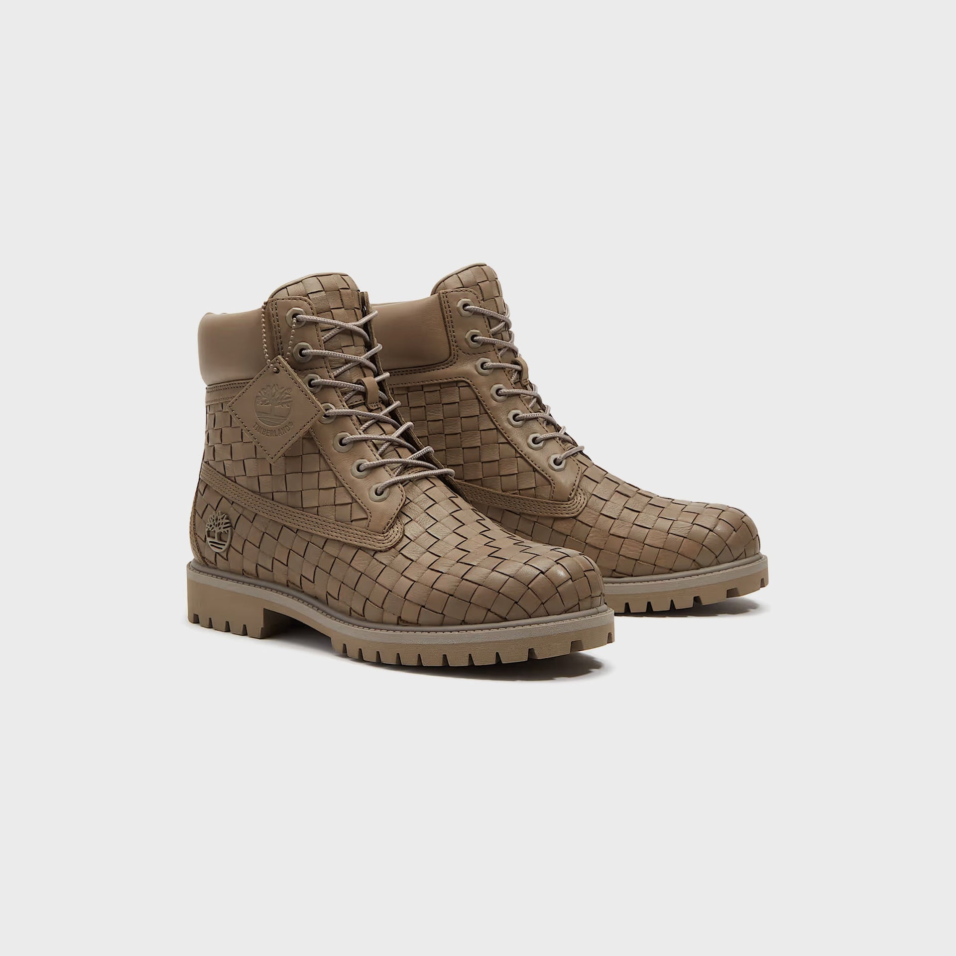 Timberland 6" Textured Premium Boot - Olive Full-Grain