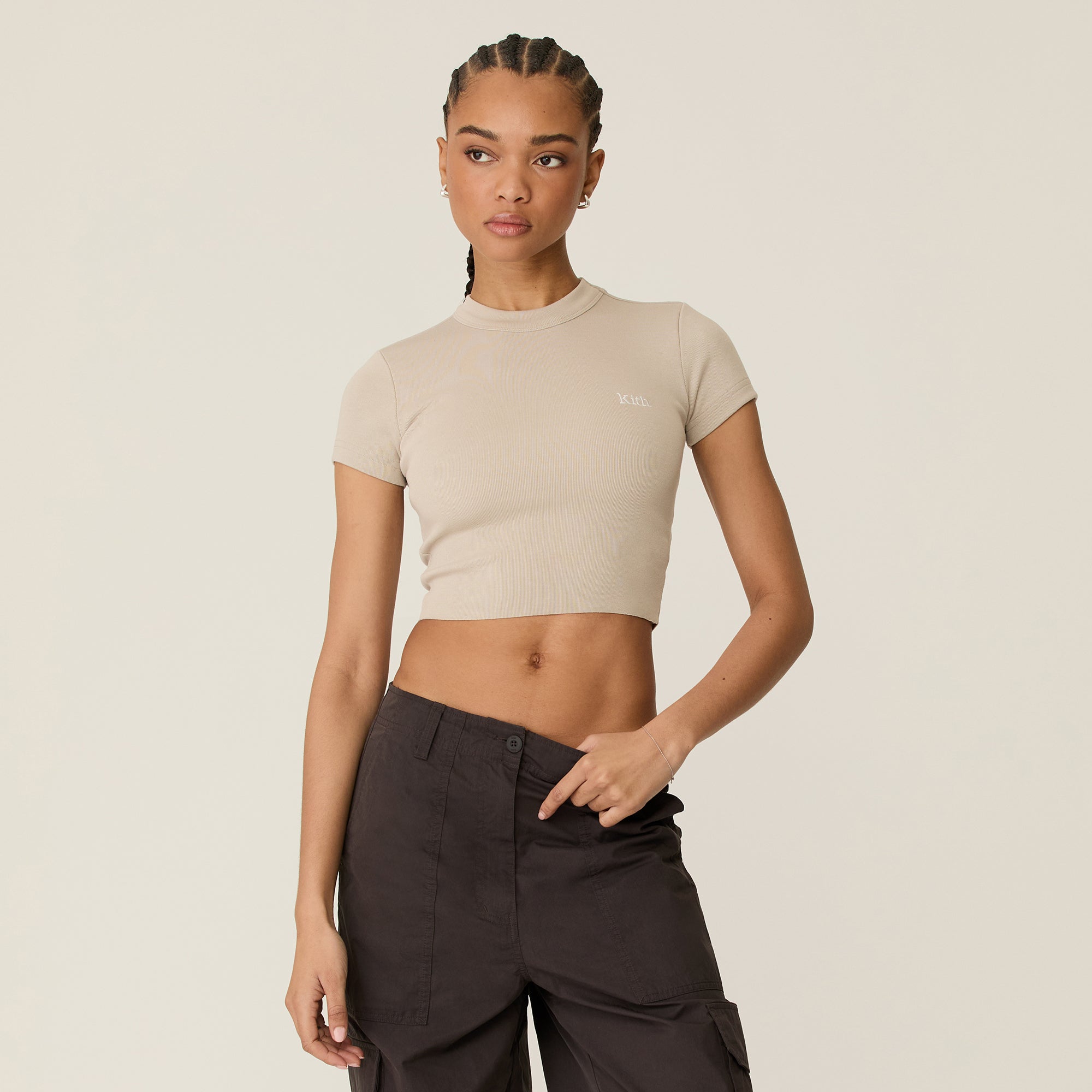Kith Women Davin Cropped Hoodie - Process – Kith Europe