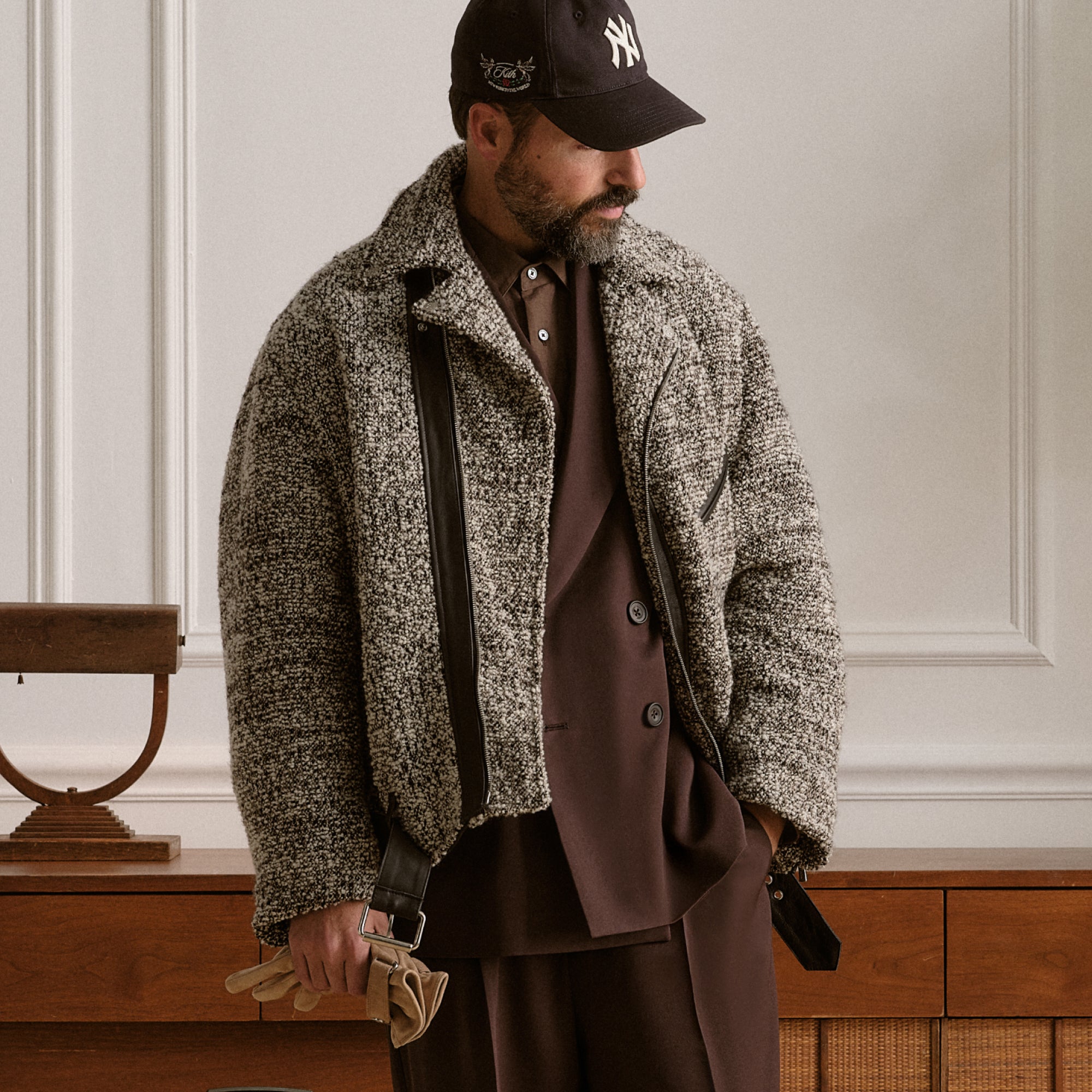 Kith for adidas Football Knit Sweater - Chalk White – Kith