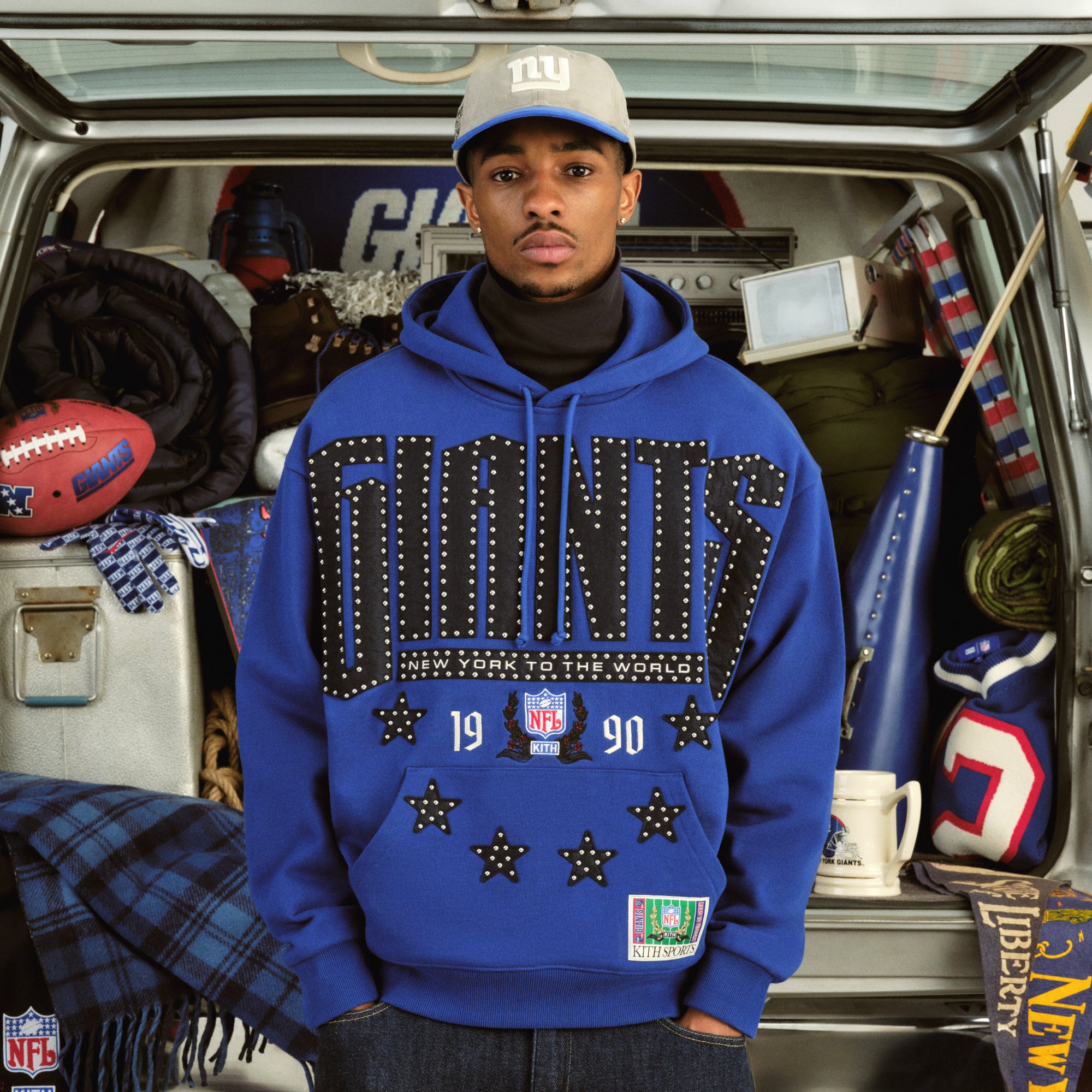 みっきーSHOP JIGGYS SHOP セーター ニット ビッグワッフル編みタートルネック