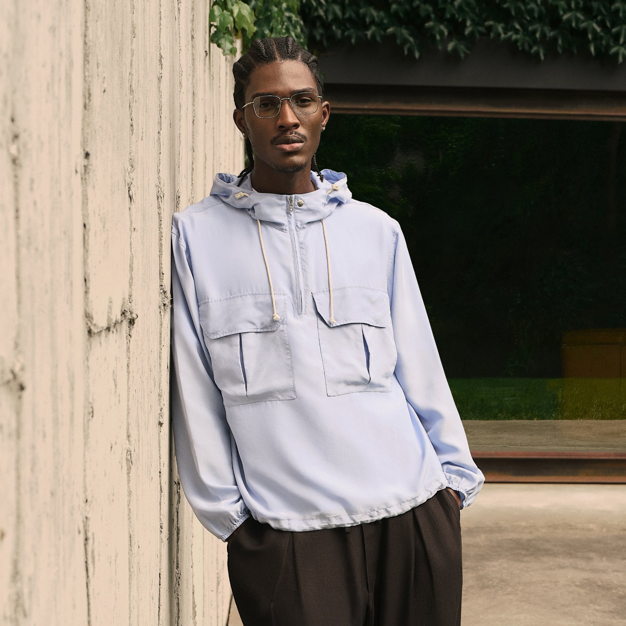 Auralee Tussah Silk Cotton Mesh Knit Skipper Polo - Ivory – Kith