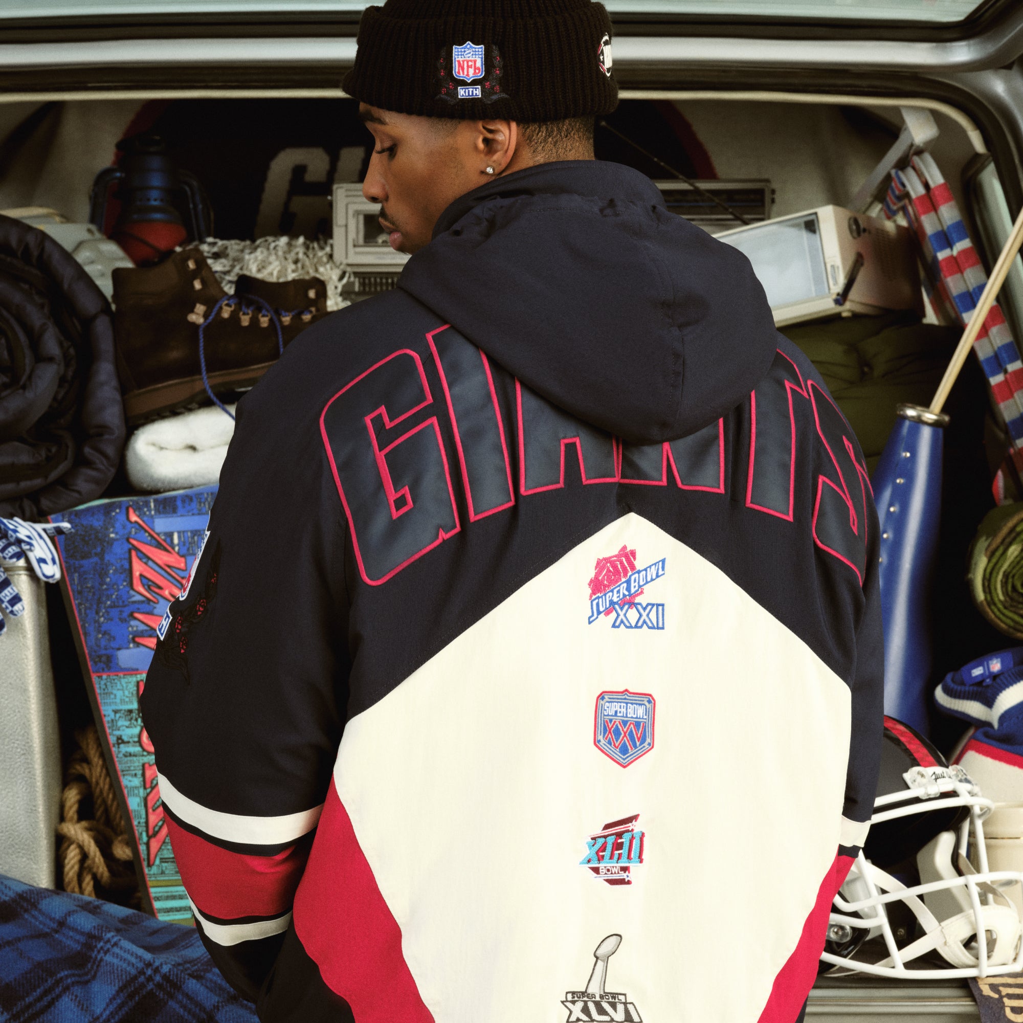 Kith Wrinkle Nylon Jonas Coaches Jacket - Stadium – Kith Europe