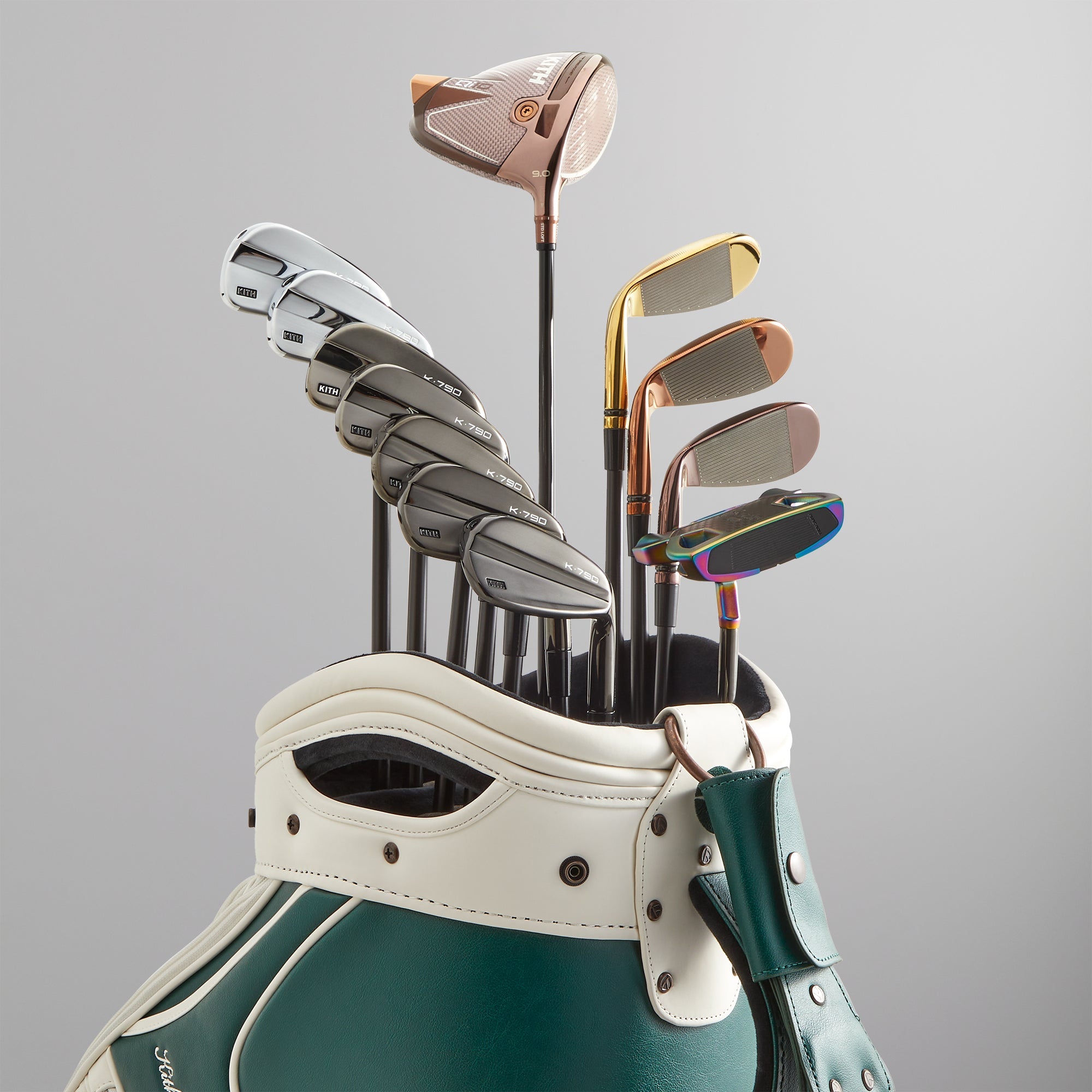 Kith for TaylorMade Staff Bag - White – Kith Europe