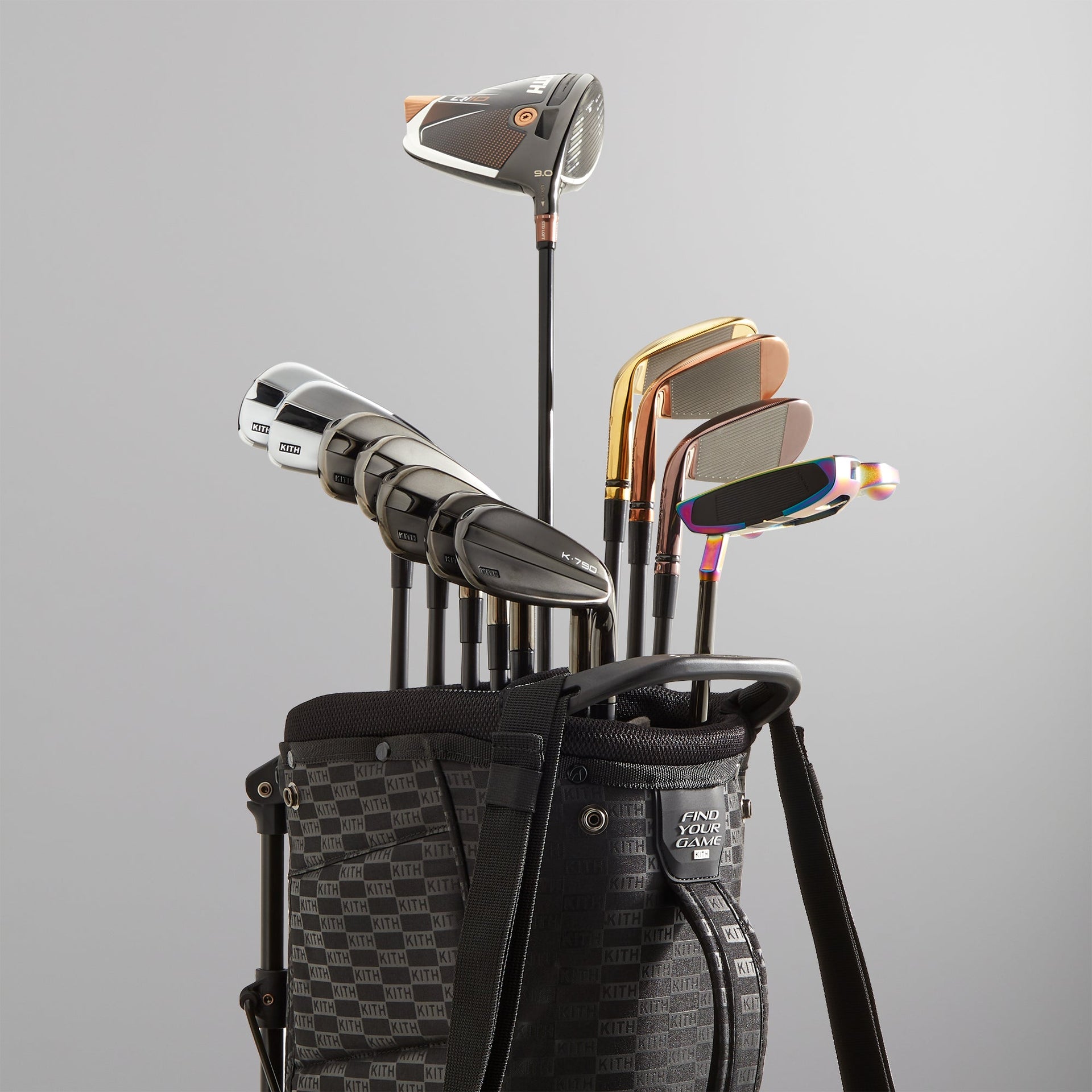 Kith for TaylorMade Flextech Stand Bag - Black