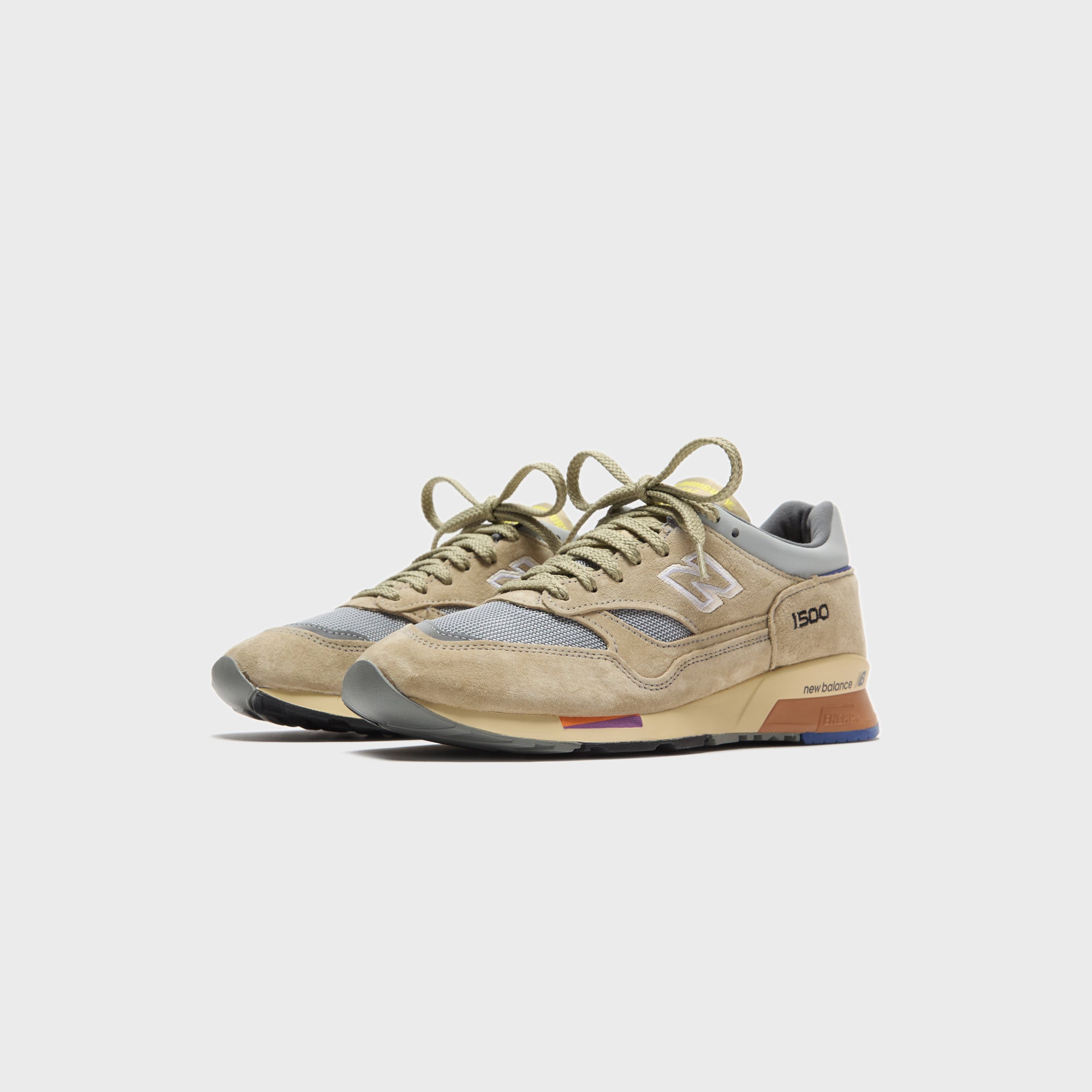 New Balance x Salehe Bembury Made in UK 1500 - Olive / Gray – Kith