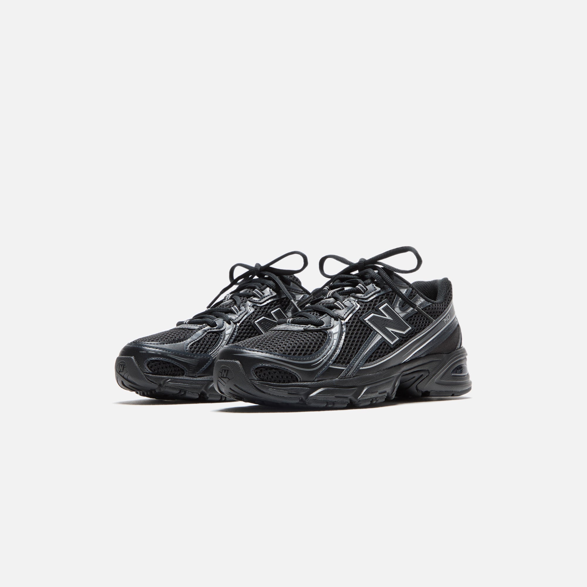 New Balance 740 - Black / Silver Metallic – Kith Europe