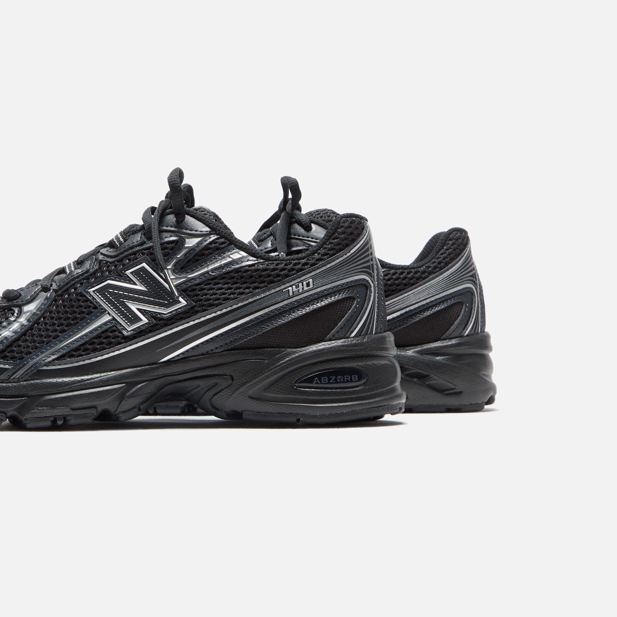 mentaikooo　New Balance740黒　24.5 New Balance 740 Athletic Shoe - Black / Black | Journeys