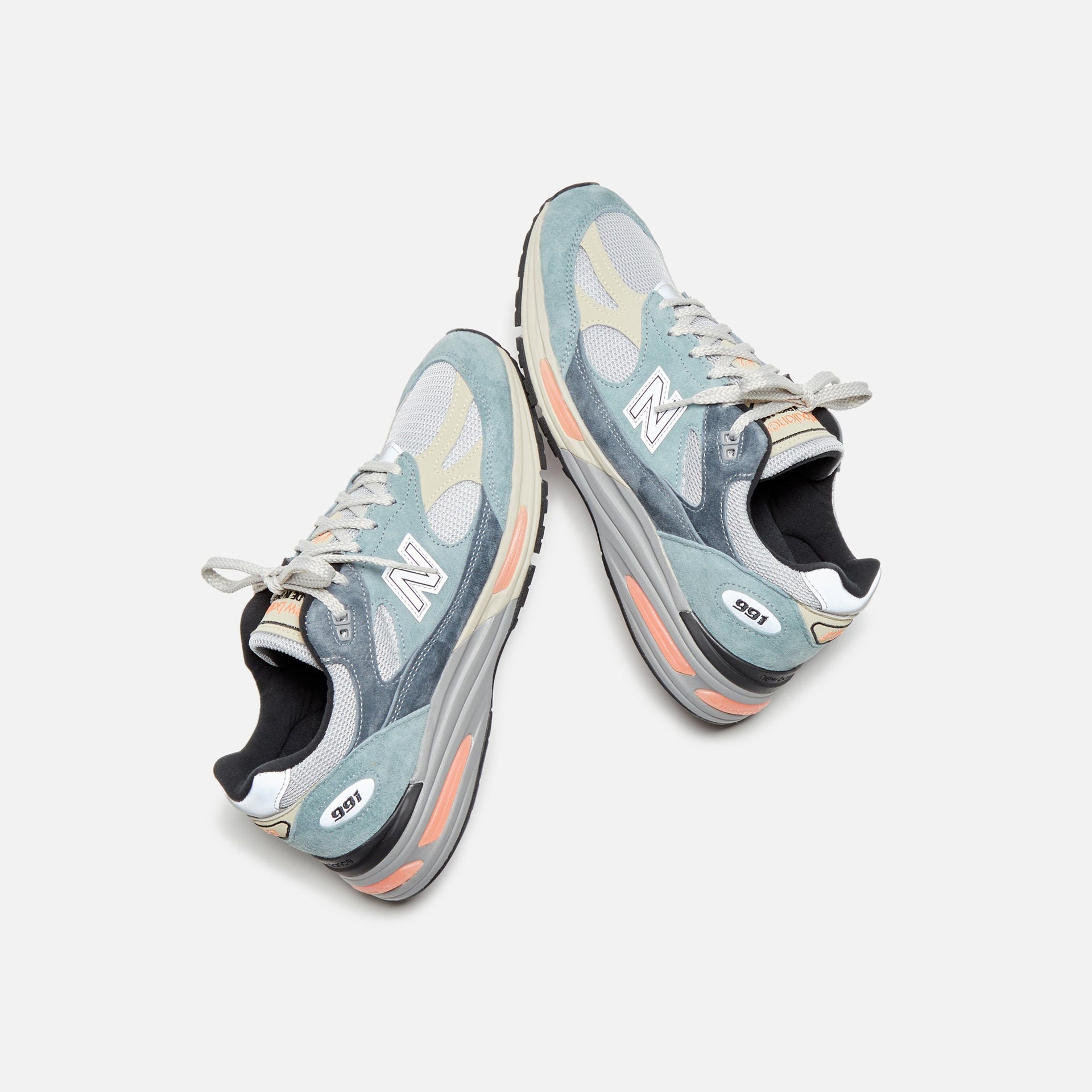 New Balance Made in UK 991v2 - Blue / Turbulence / Quiet Grey