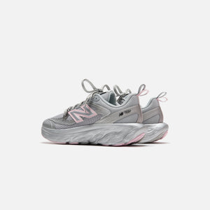 New Balance x GANNI Fresh Foam Trainer - Grey / Pink