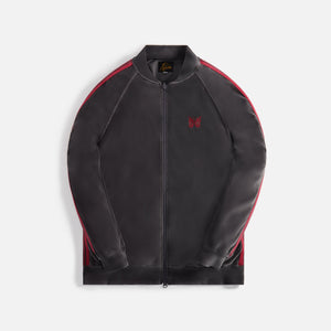 Needles R.C. Track Jacket - Velour Charcoal – Kith Europe