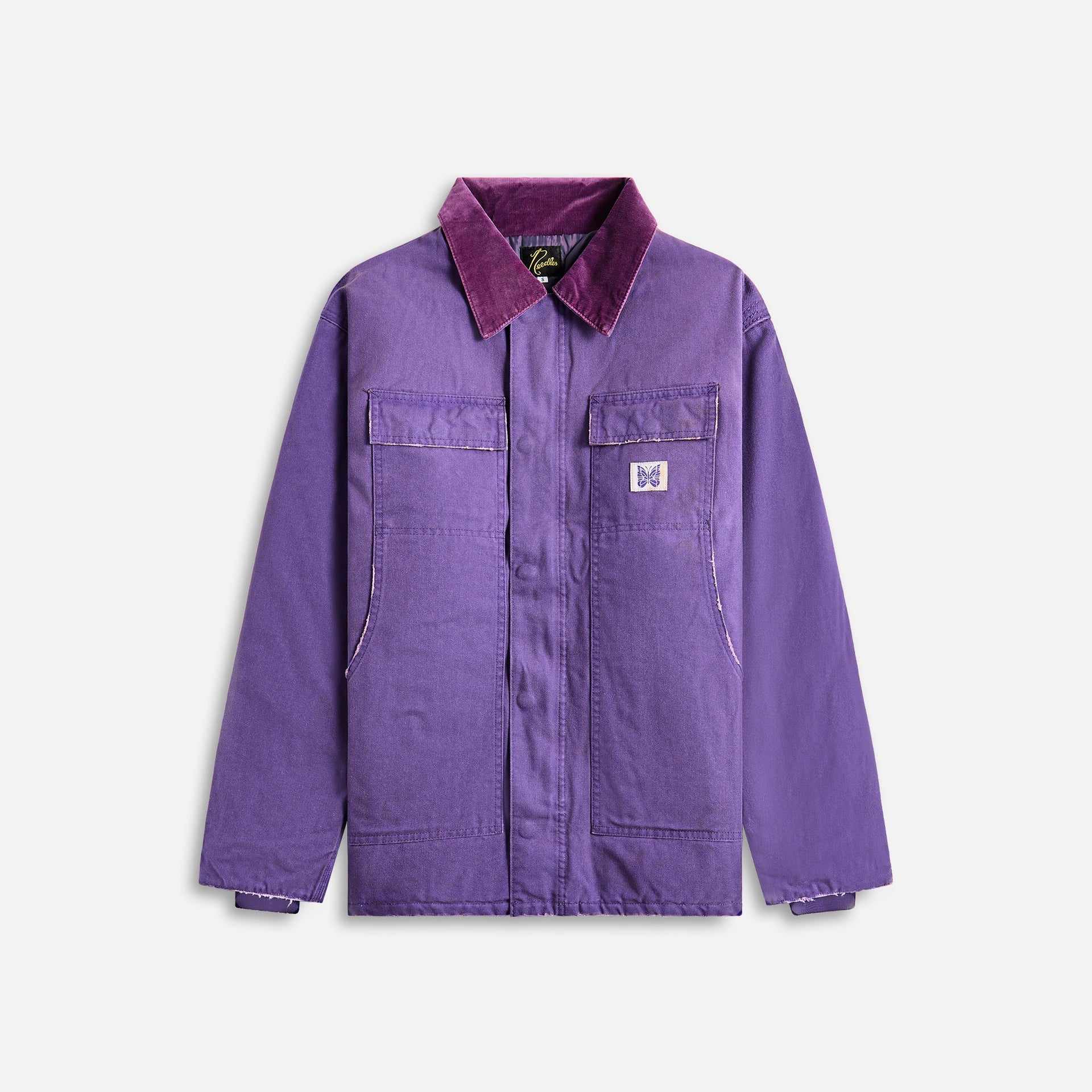 Needles Lumberjack Coat 11Oz Cotton Oxford - Purple