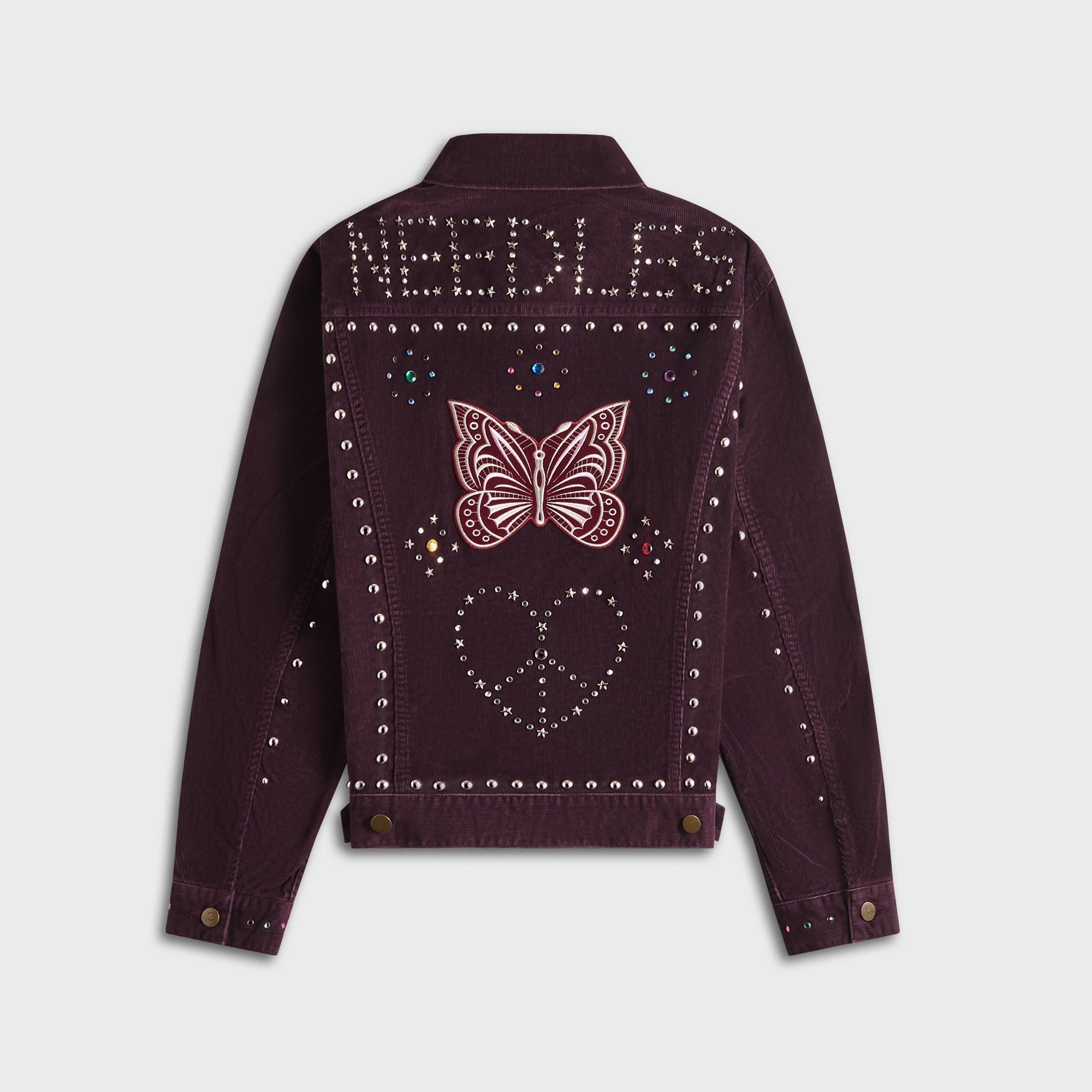 Needles M.W. Jean Jacket 13Oz Denim Rose Jq. - Black – Kith Europe