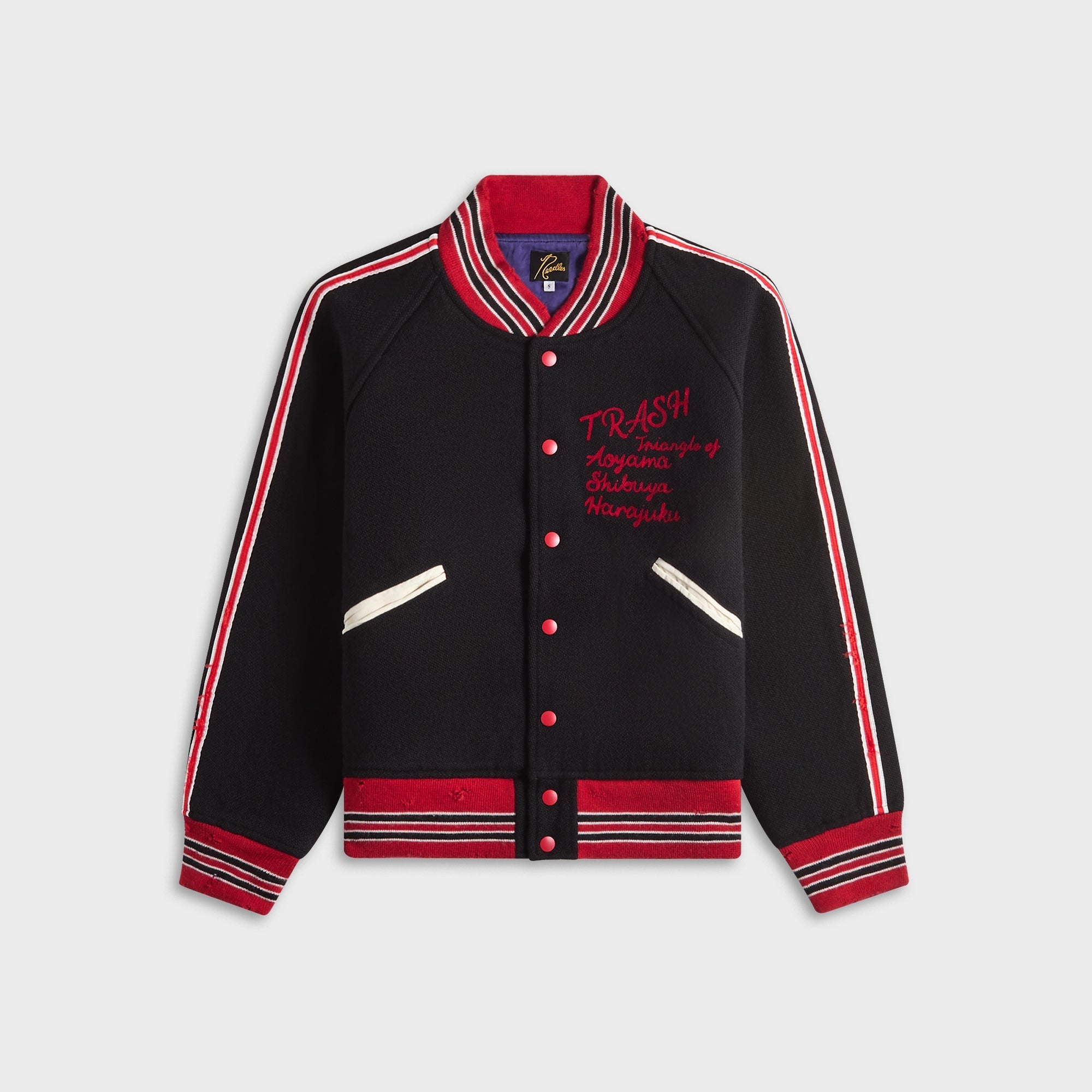 Needles M.W. Jean Jacket 13Oz Denim Rose Jq. - Black – Kith Europe