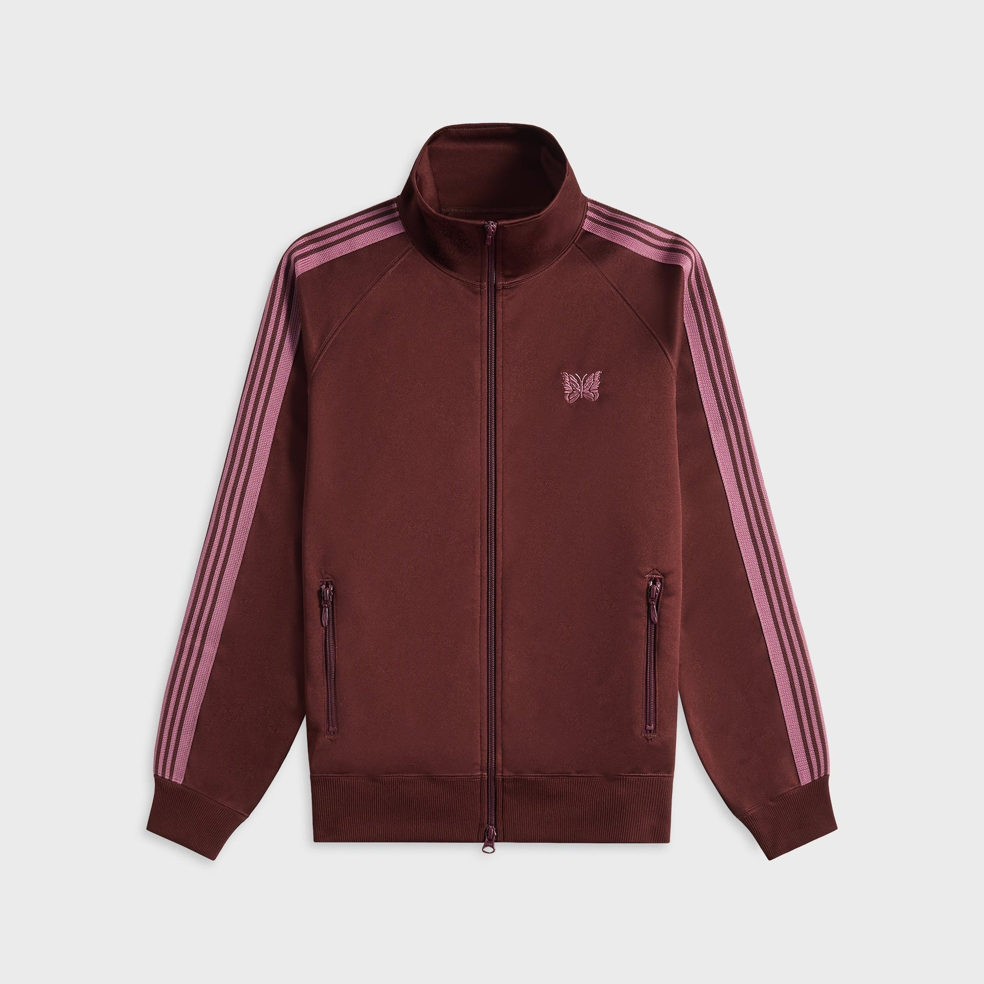 Needles Poly Smooth Track Jacket - Brown