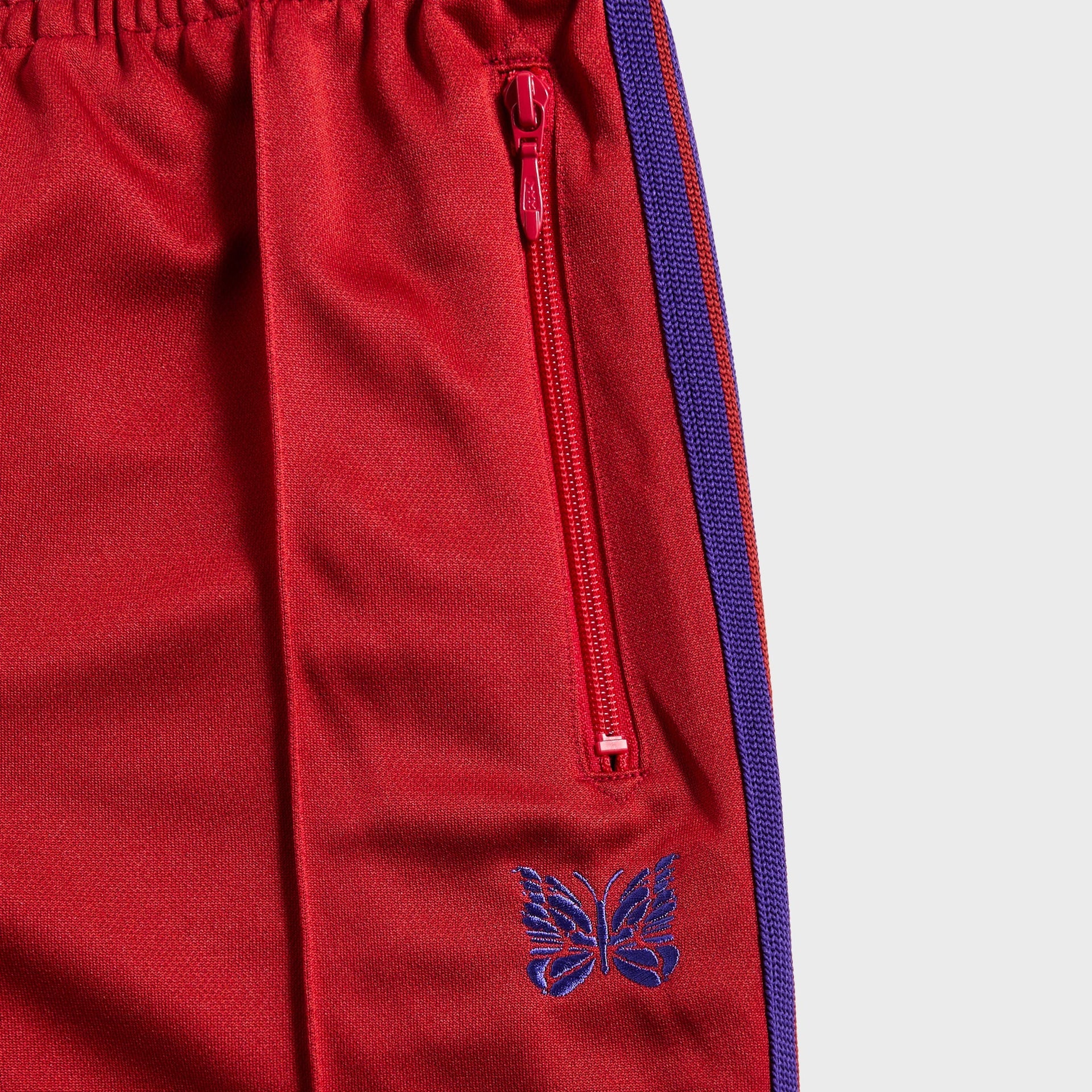 Needles Poly Smooth Track Pant - Red