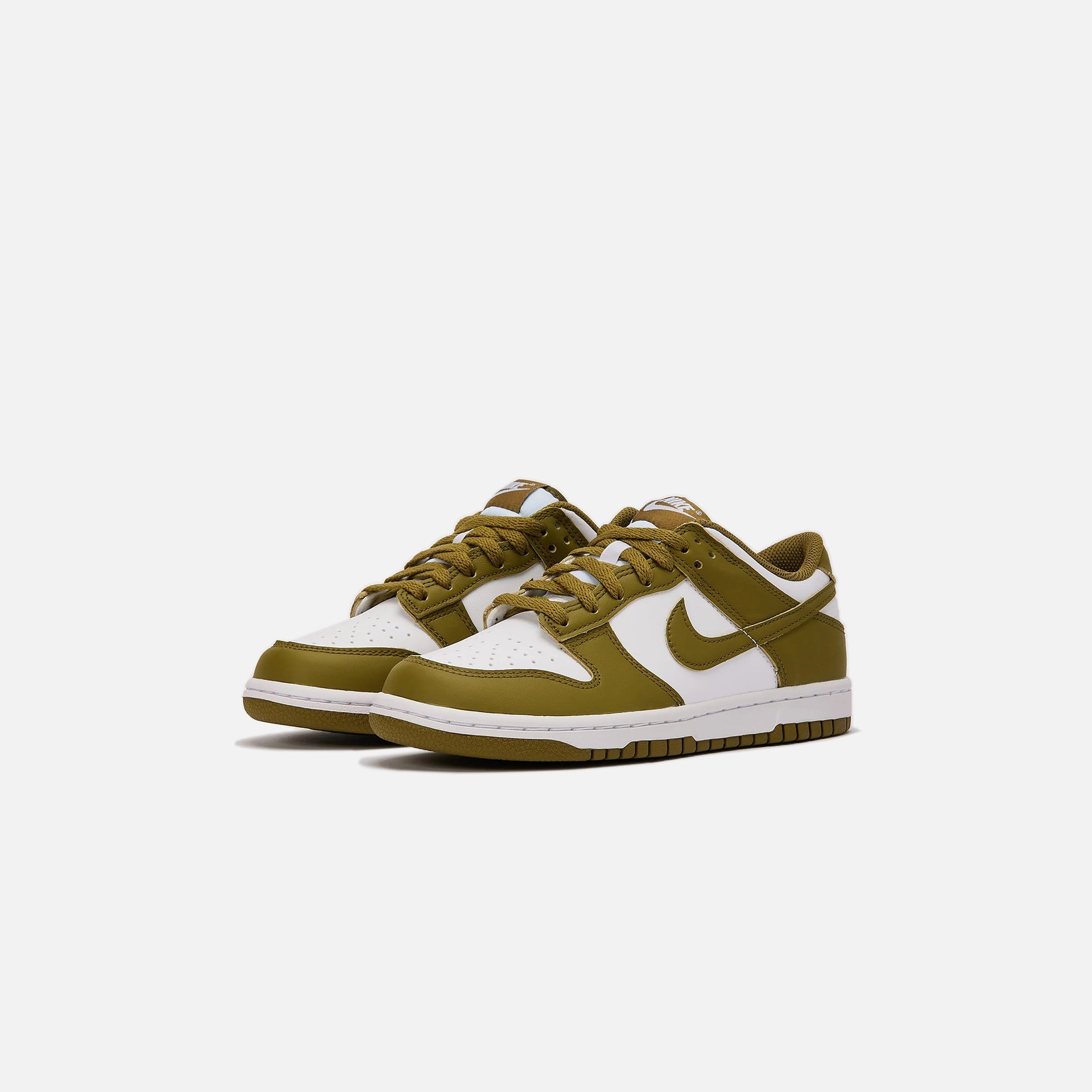 Nike GS Dunk Low - White / Pacific Moss