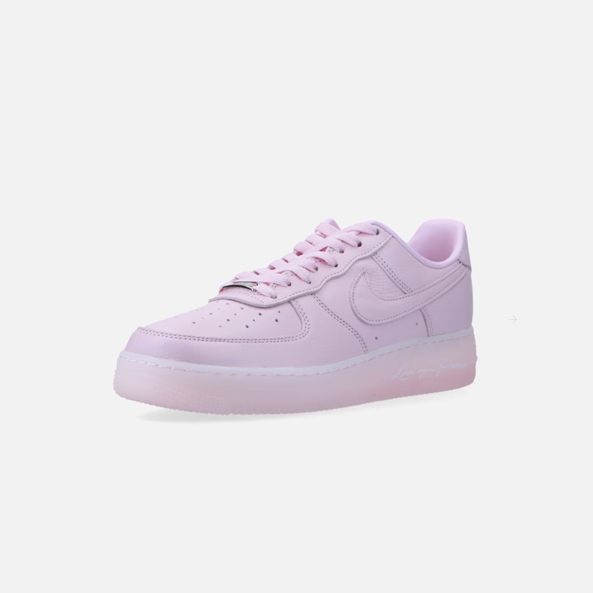 nike air force metallic pink