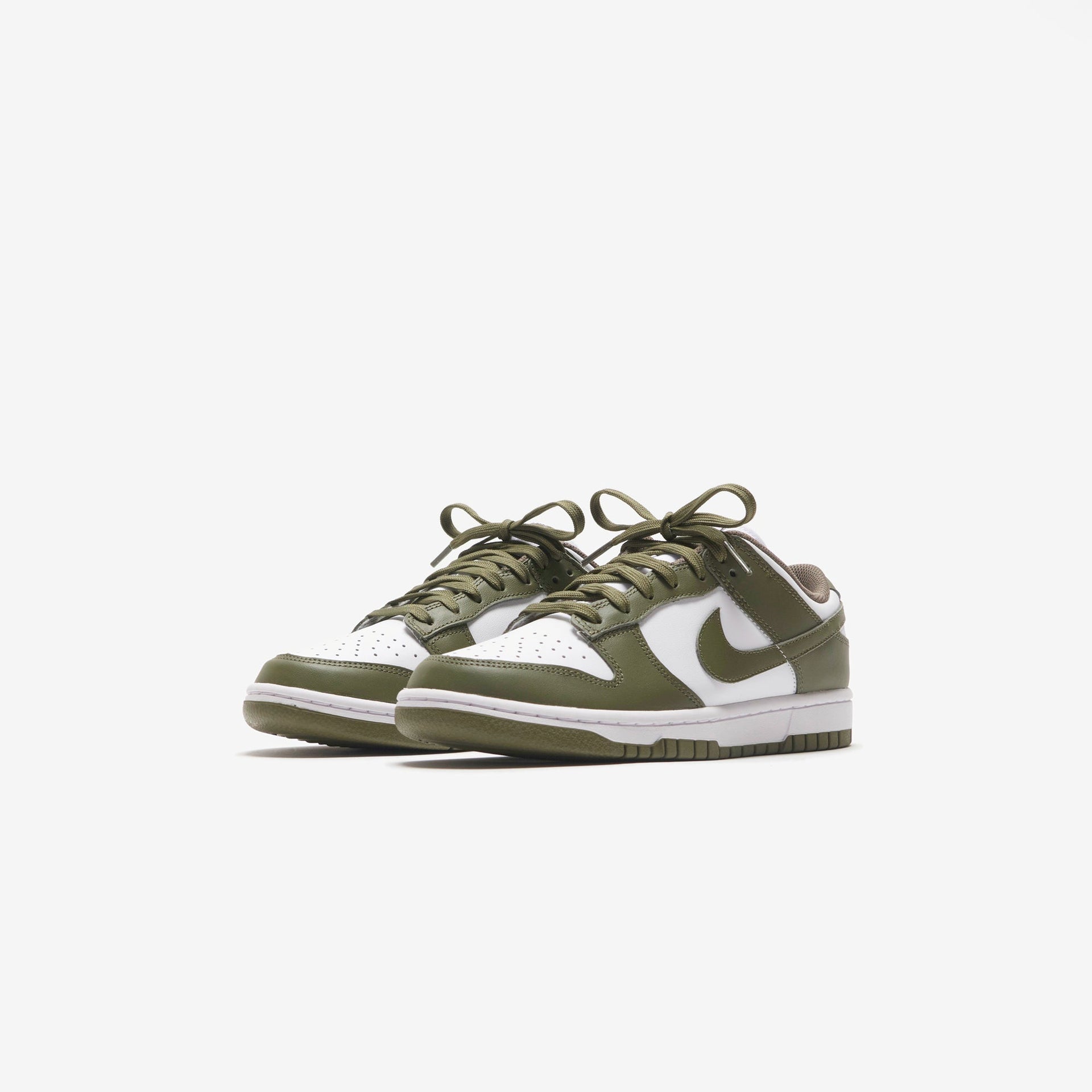 Nike WMNS Dunk Low - White / Medium Olive