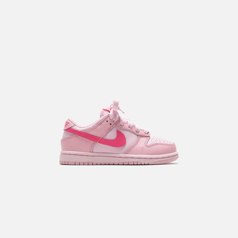 Nike Pre-School Dunk Low Med - Soft Pink / Pink Foam / Hyper Pink