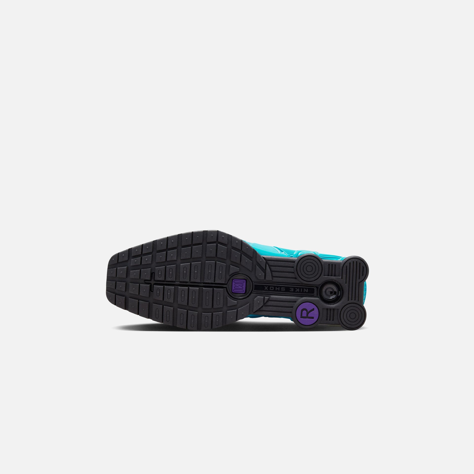 Nike x Martine Rose  WMNS Shox MR4 - Scuba Blue / Black / Metallic Silver