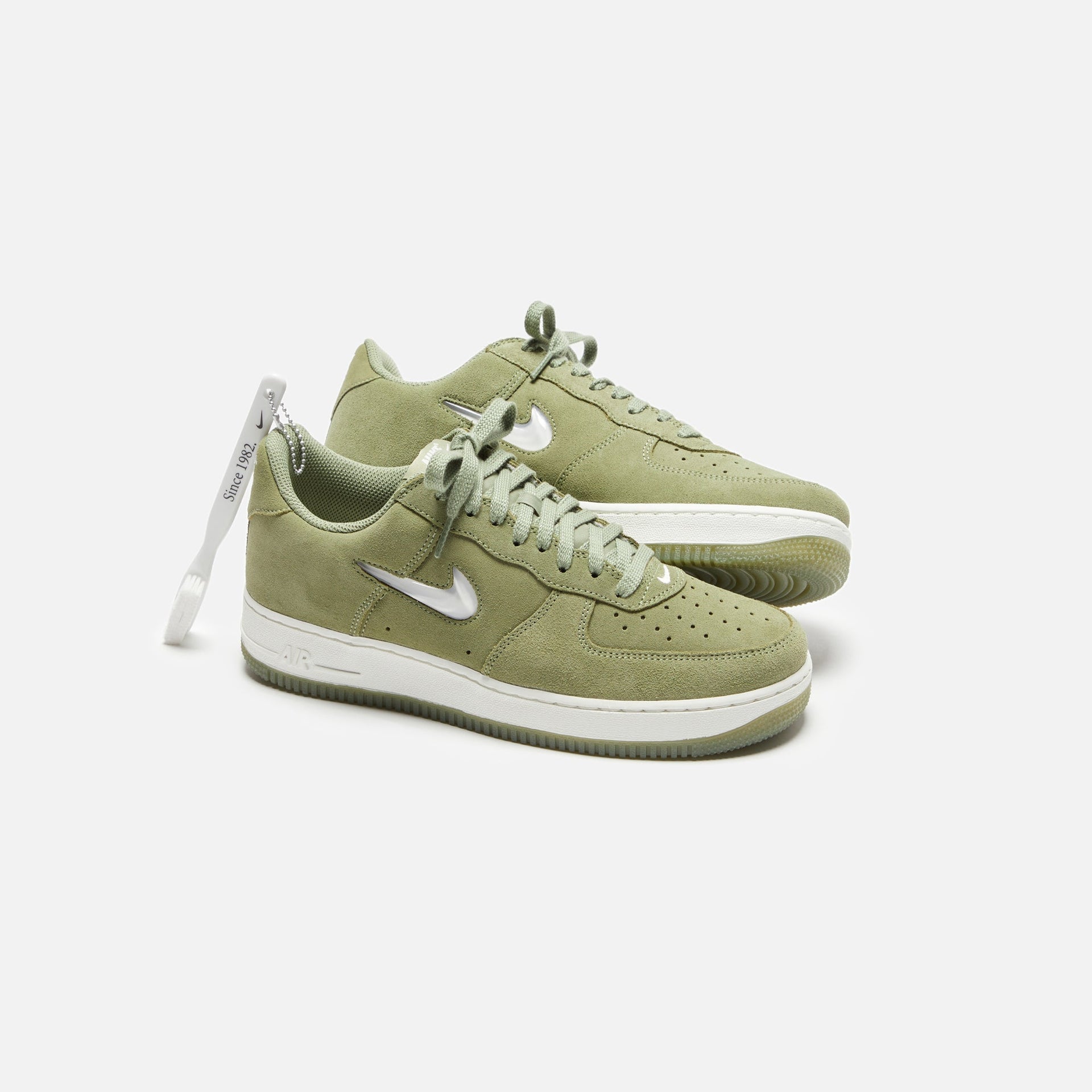 Nike Air Force 1 Low Retro COTM LTR - Oil Green / Summit White