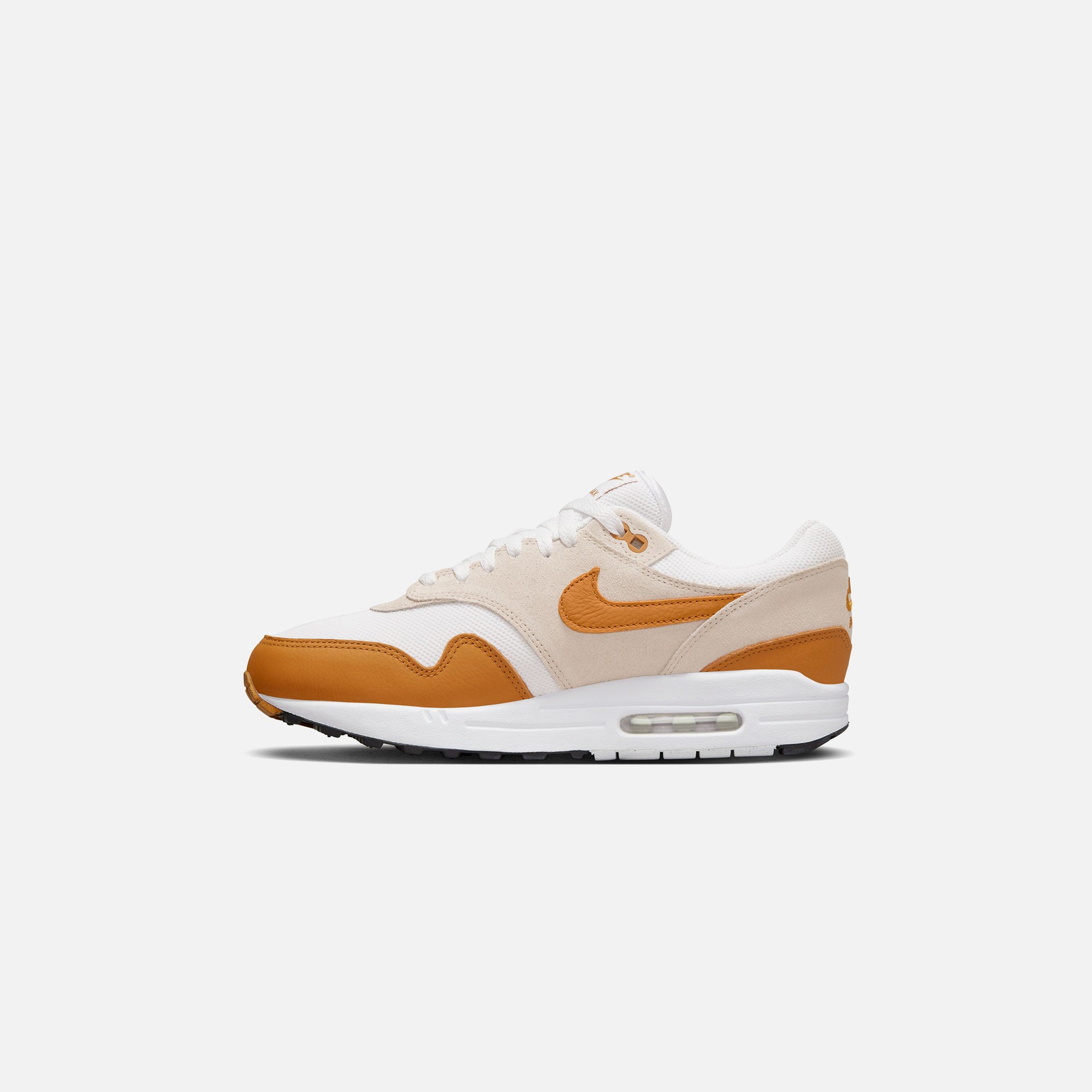 white orange air max 1