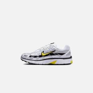 Nike WMNS P-6000 - White / Opti Yellow / Metallic Platinum / Black