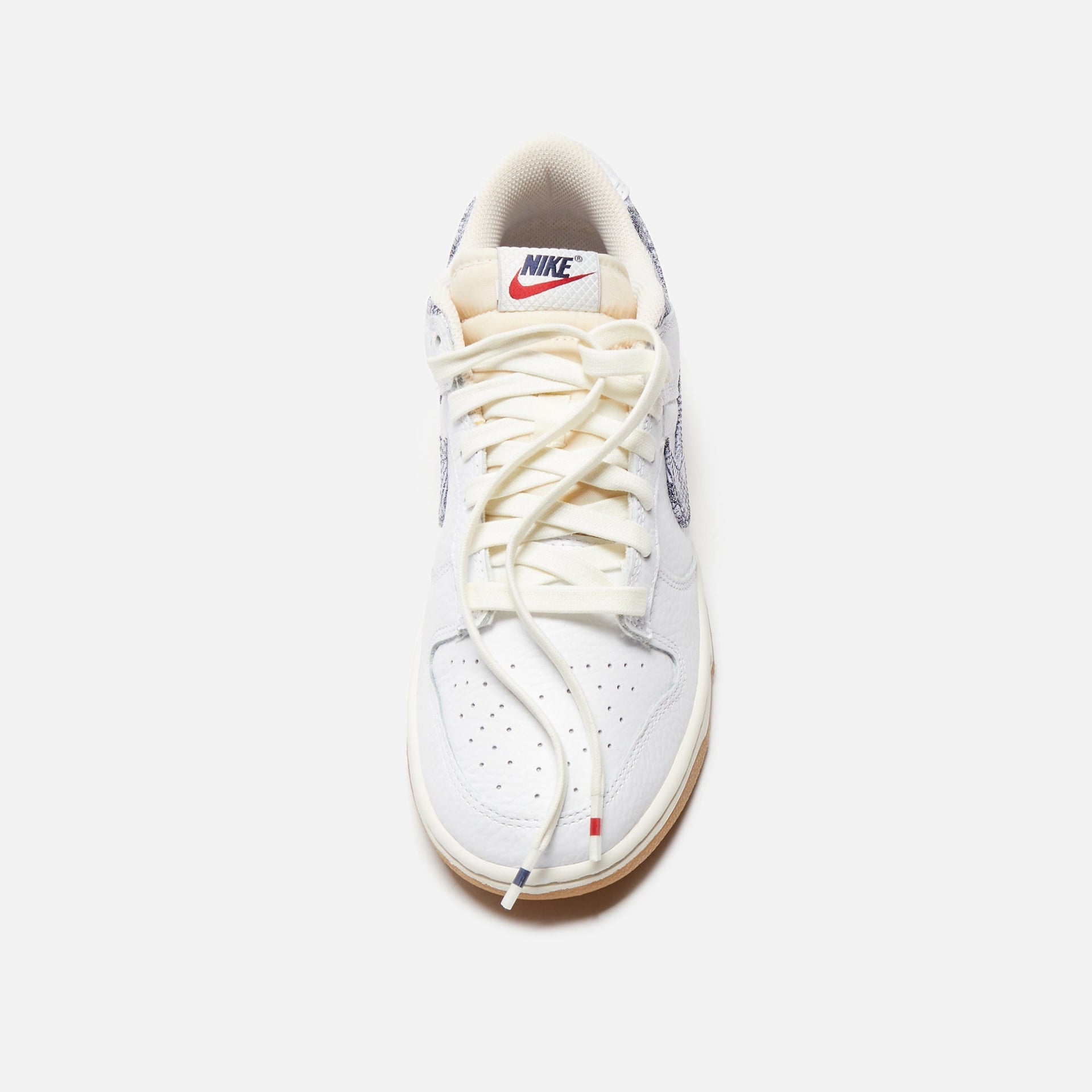 Nike Dunk Low - White / Midnight Navy / Gym Red / Sail