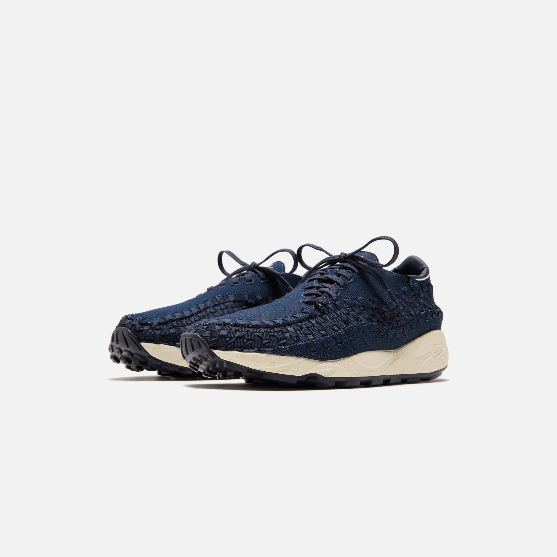 Nike WMNS Air Footscape Woven - Denim / Wheat Gold / Obsidian / Coconut Milk