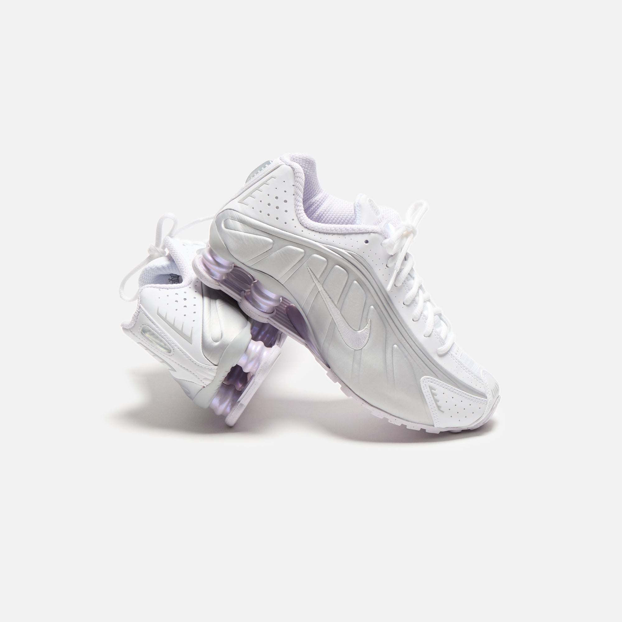 Nike WMNS Shox R4 - White / Metallic Platinum / Platinum