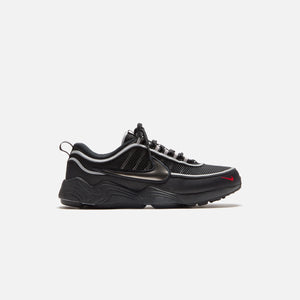 Nike Air Zoom Spiridon - Black / Metallic Silver / Sport Red