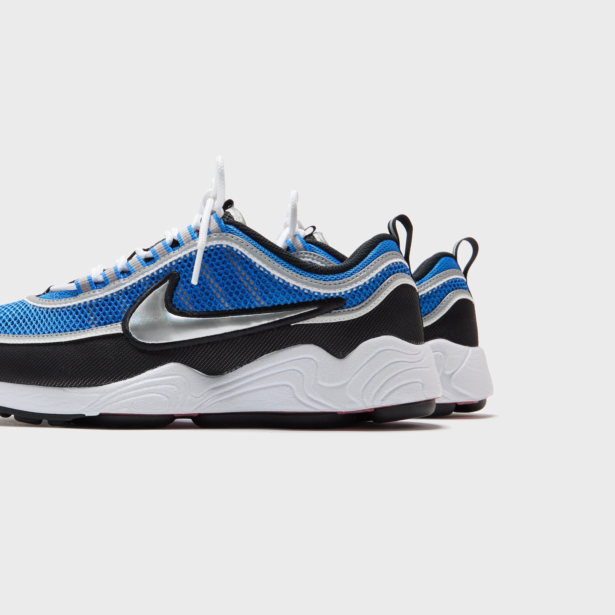 Nike Air Zoom Spiridon - Signal Blue / Metallic Luster / Black