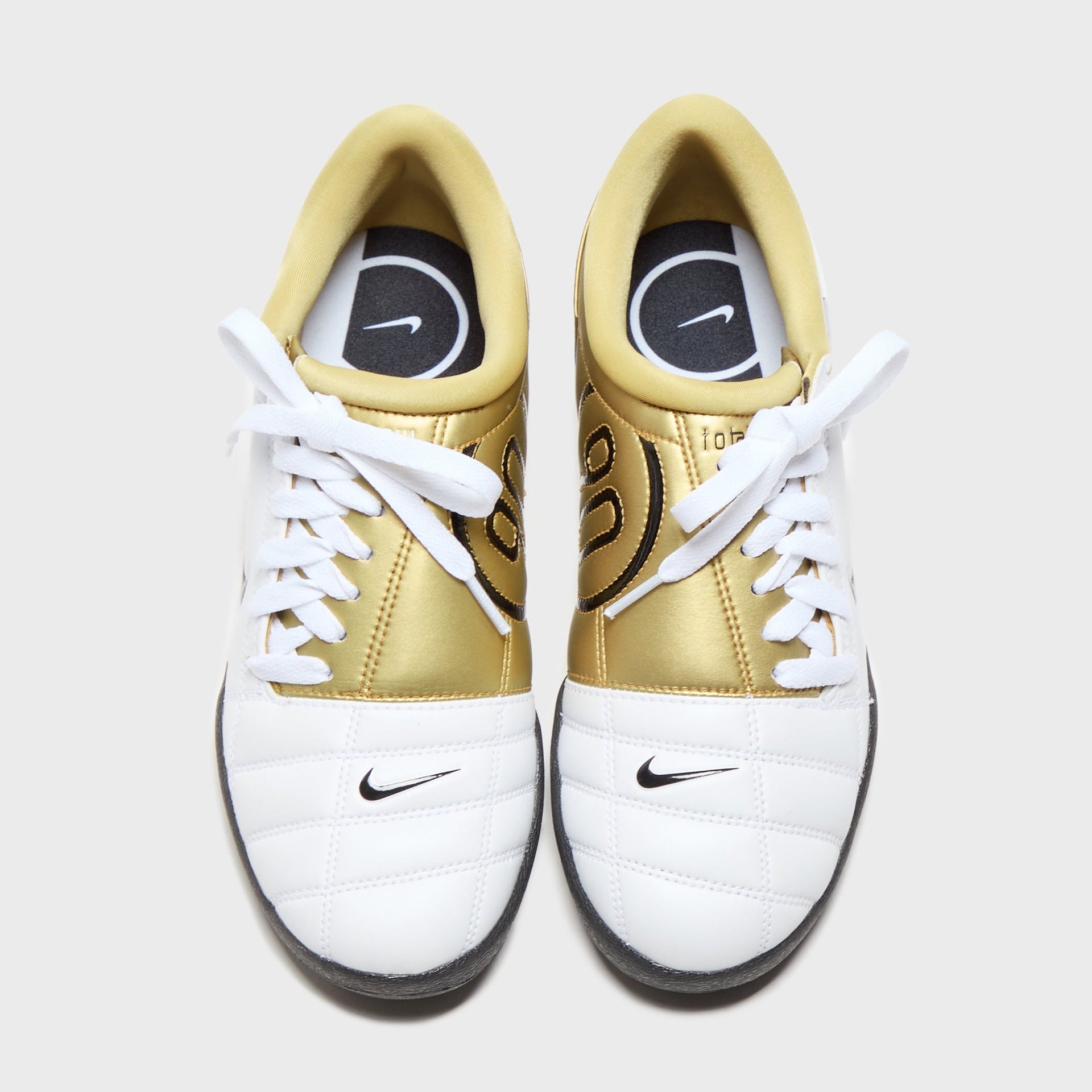 Nike T90 SP - White / Black / Metallic Gold