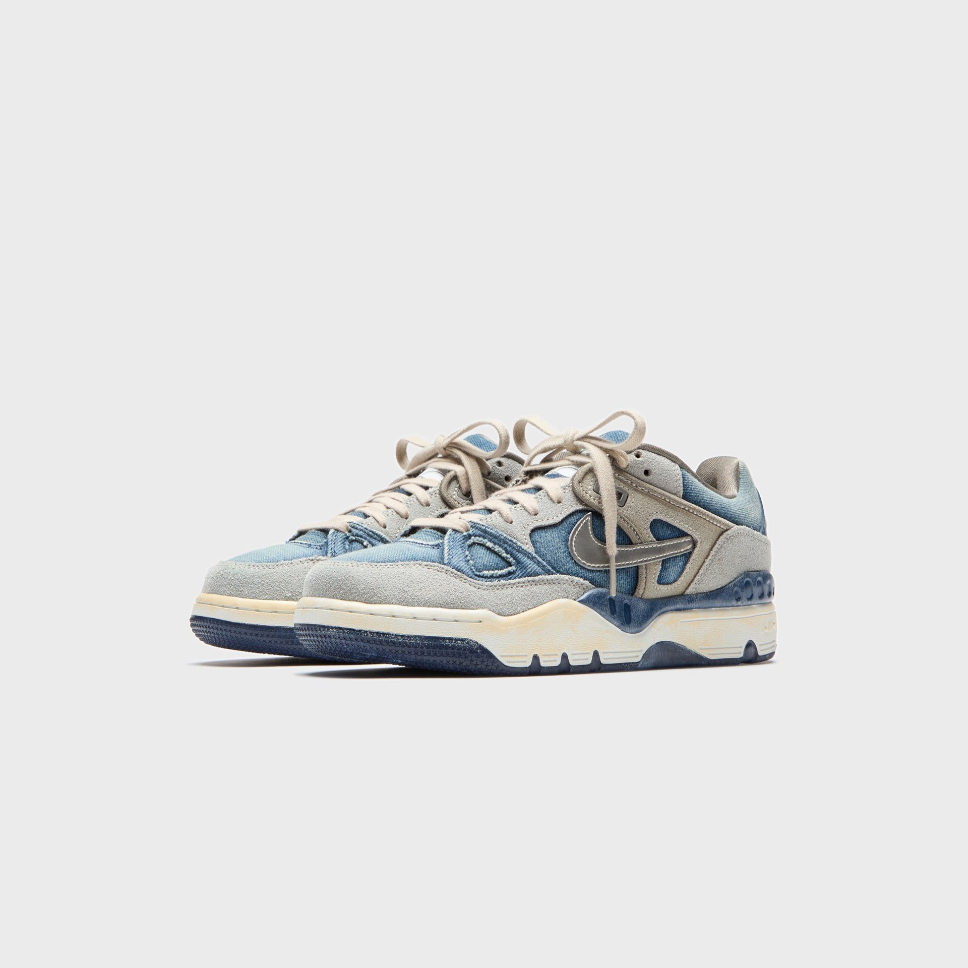 Nike x Levi's x NIGO Air Force 3 Low - Olive Grey / Metallic Pewter / Summit White / Navy