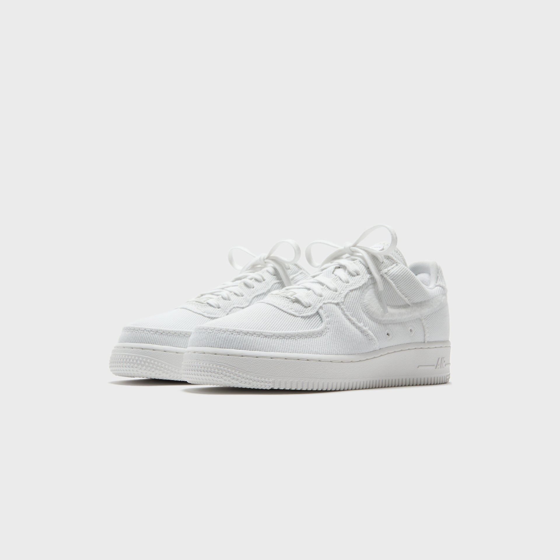 Nike Air Force 1 Low Canvas - Summit White / Light Orewood Brown