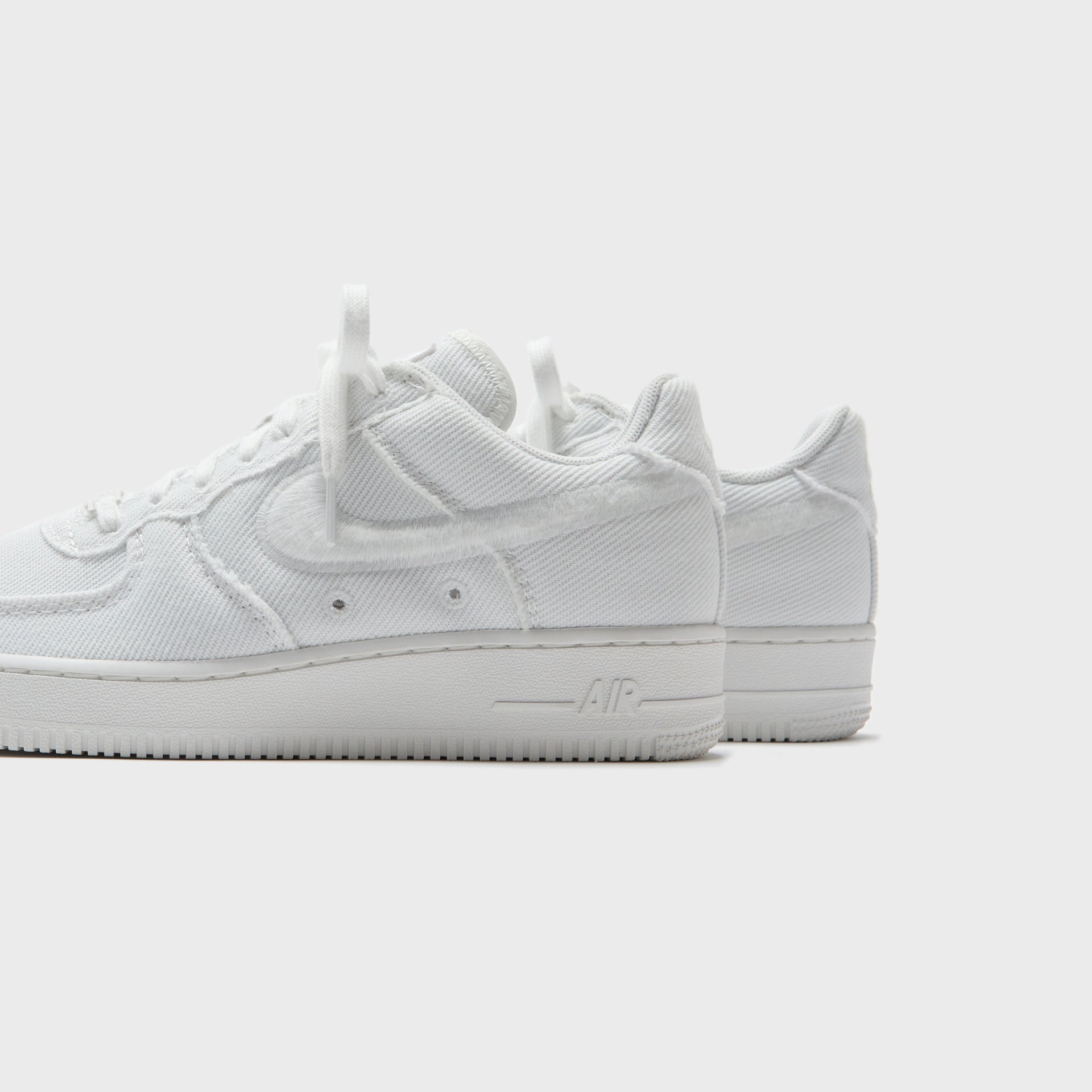 Nike Air Force 1 Low Canvas - Summit White / Light Orewood Brown