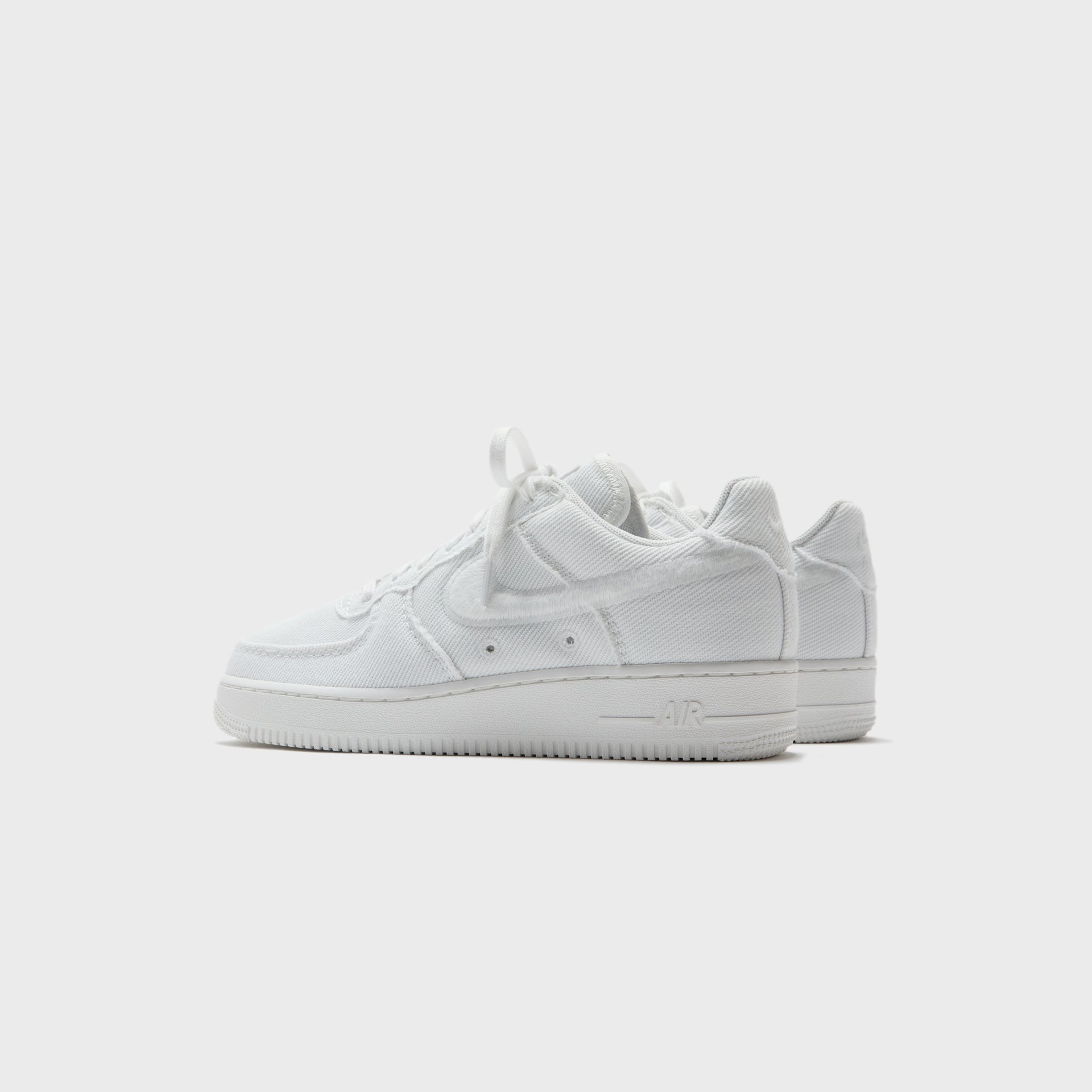 Nike Air Force 1 Low Canvas - Summit White / Light Orewood Brown