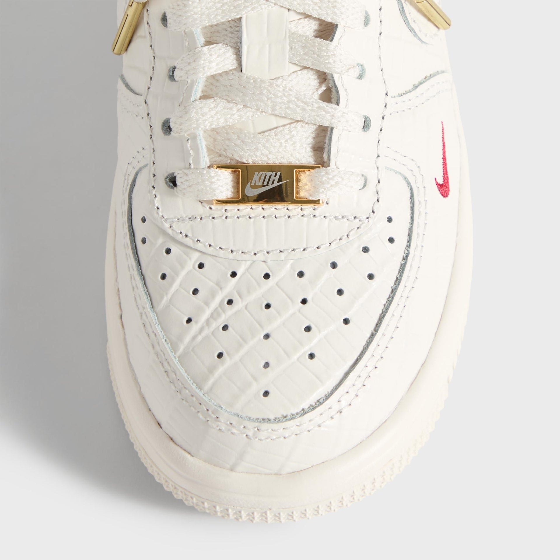 Kith for Nike PS Air Force 1 - Phantom / Black Spruce / Varsity Red