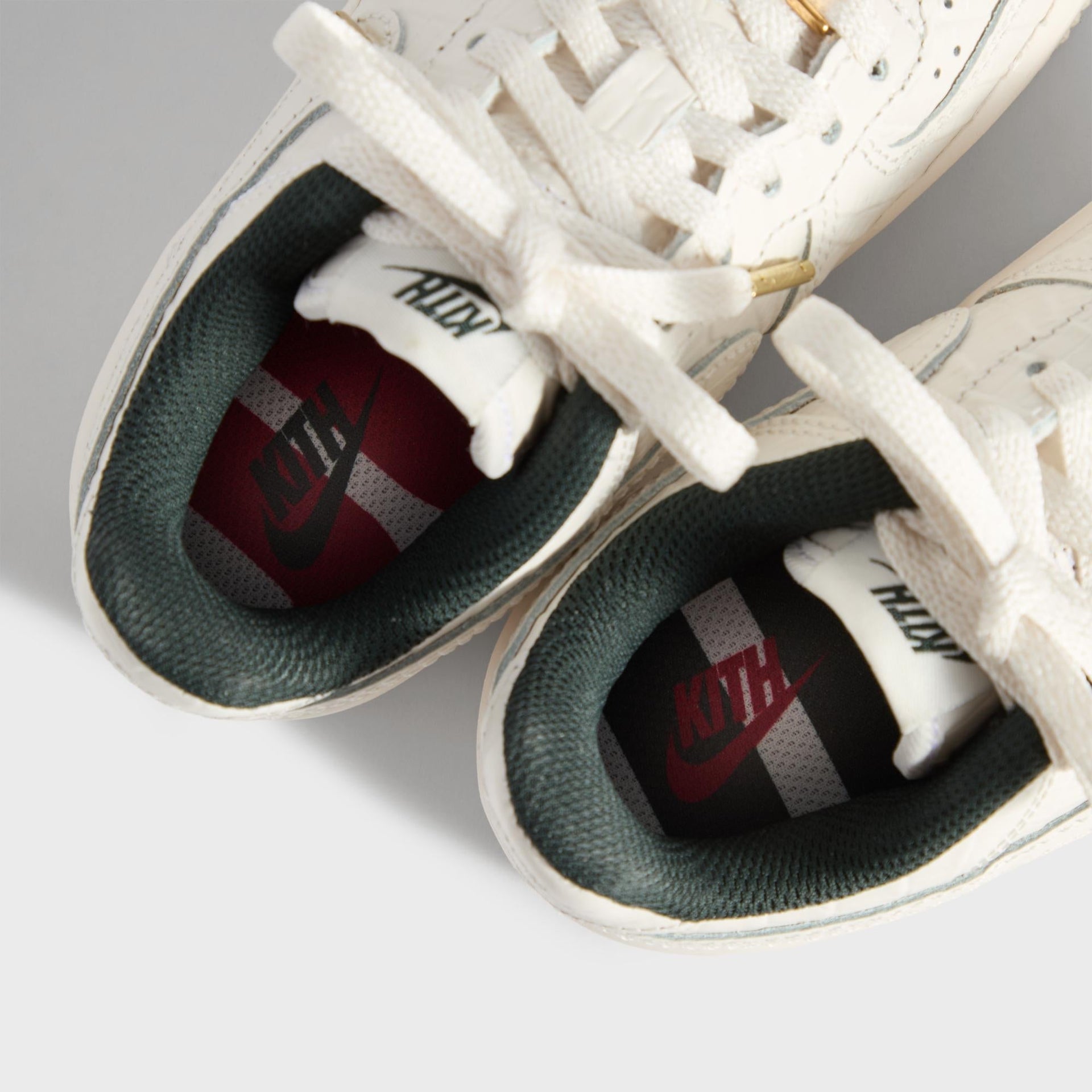 Kith for Nike PS Air Force 1 - Phantom / Black Spruce / Varsity Red