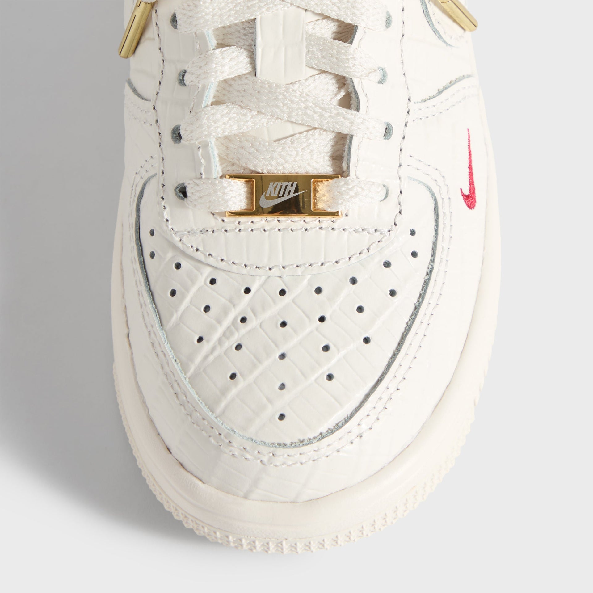 Kith for Nike PS Air Force 1 - Phantom / Black Spruce / Varsity Red