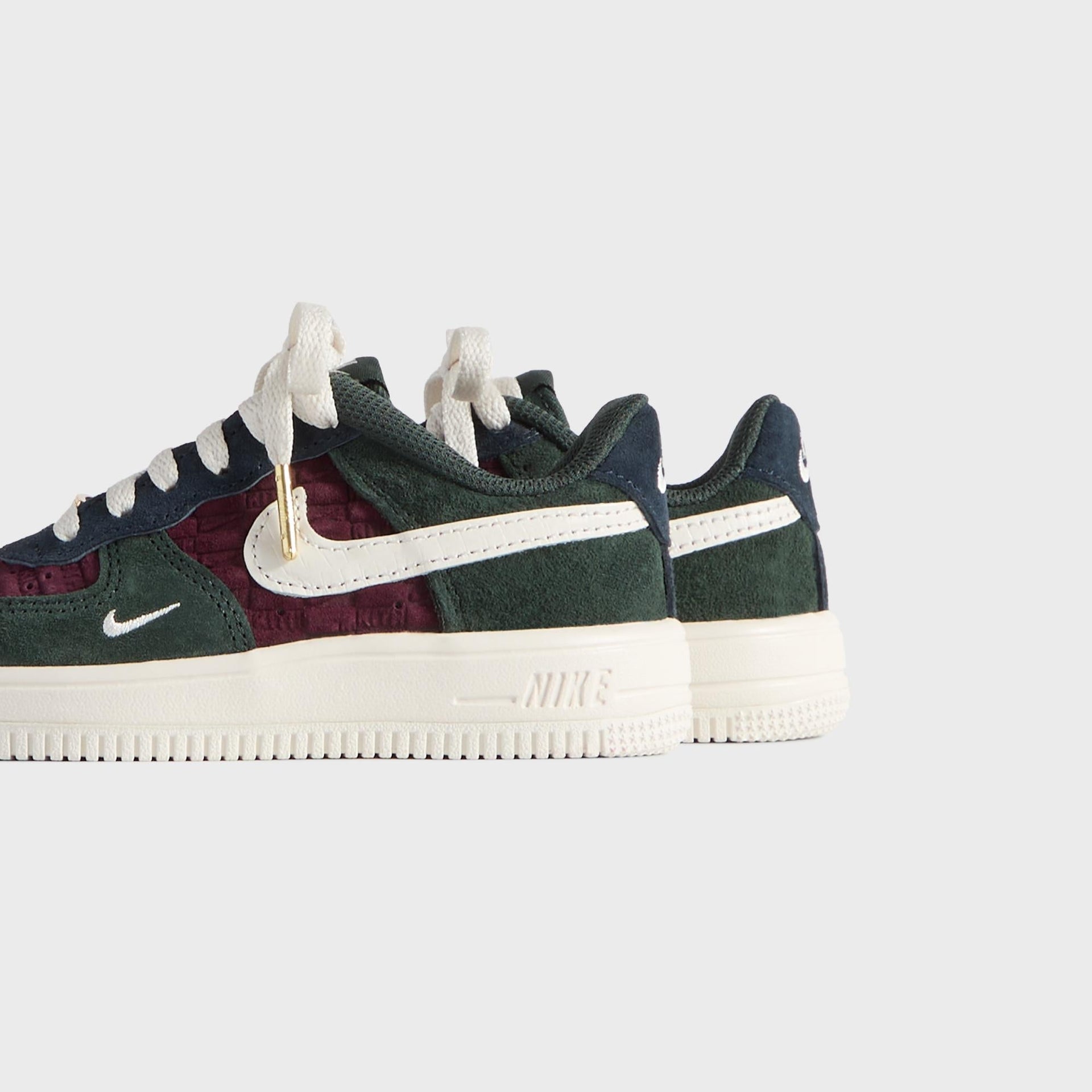 Kith for Nike PS Air Force 1 Low Lace - Night Maroon / Phantom