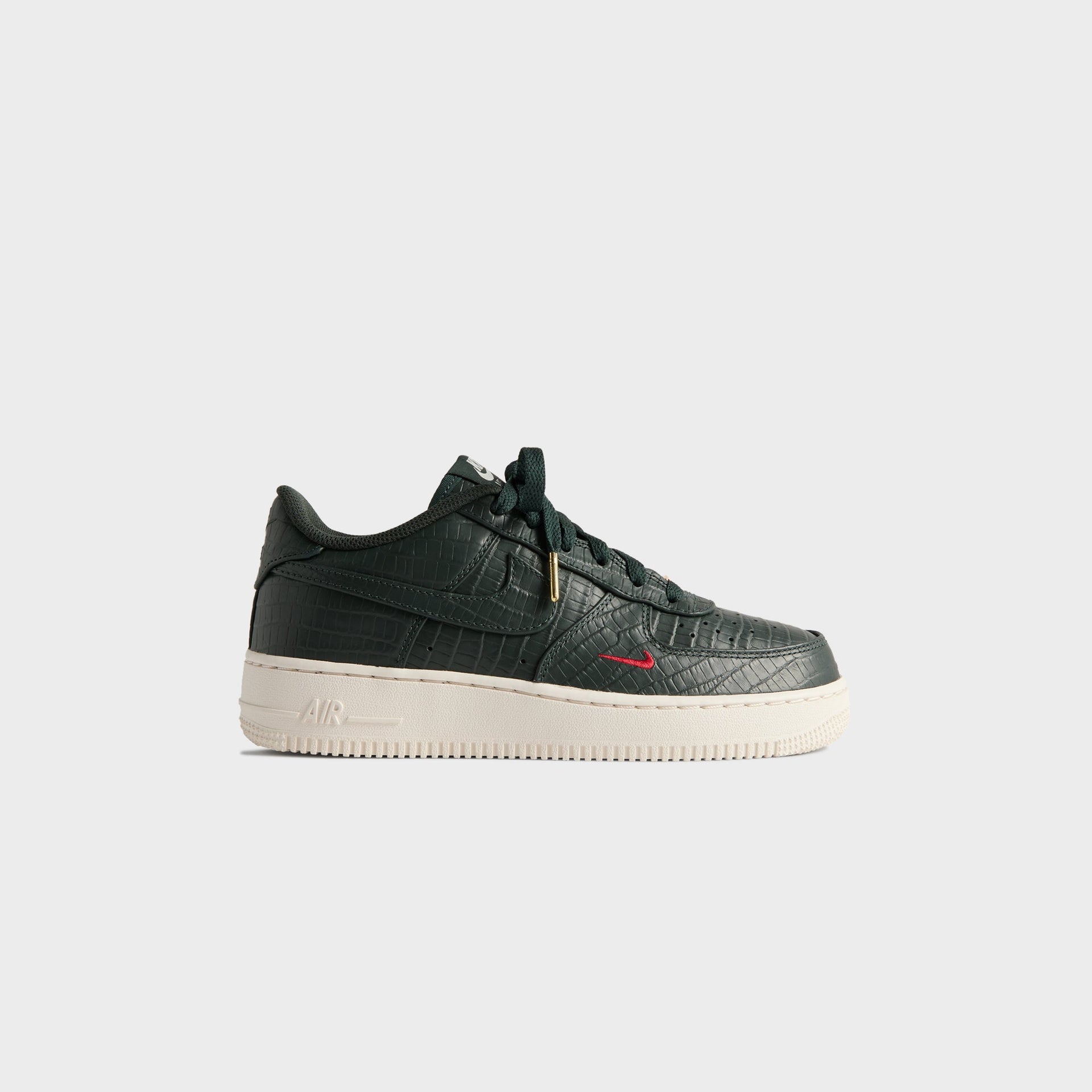 Kith for Nike GS Air Force 1 - Black Spruce / Phantom / Varsity Red