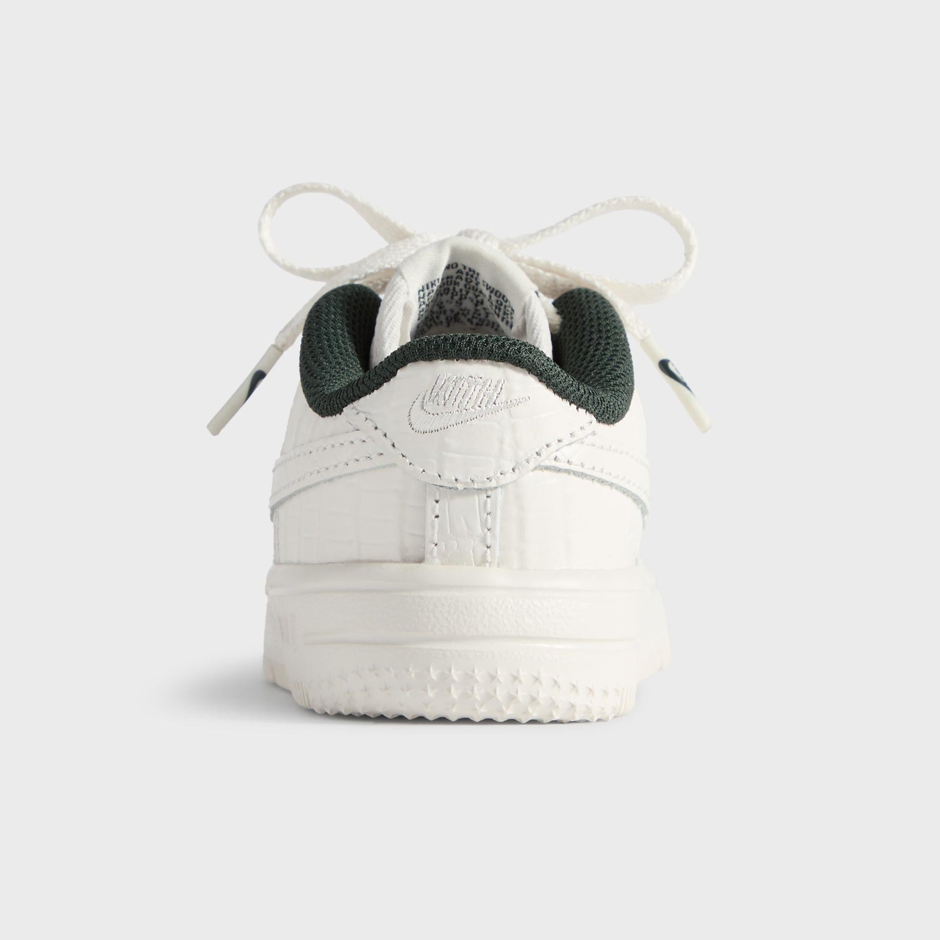 Kith for Nike TD Air Force 1 - Phantom / Black Spruce / Varsity Red